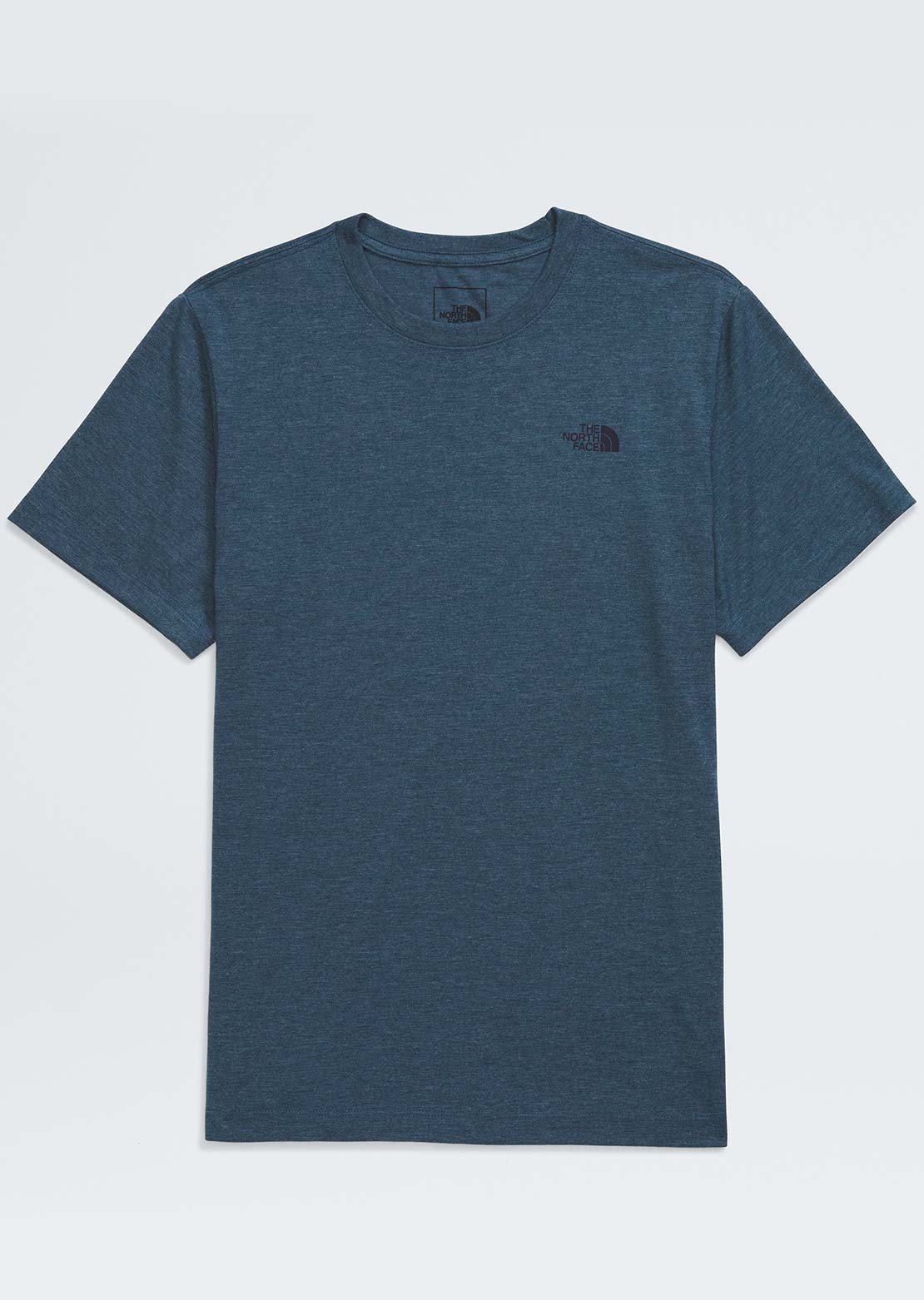 The North Face Men's Tri-Blend T-Shirt Shady Blue/White Heather