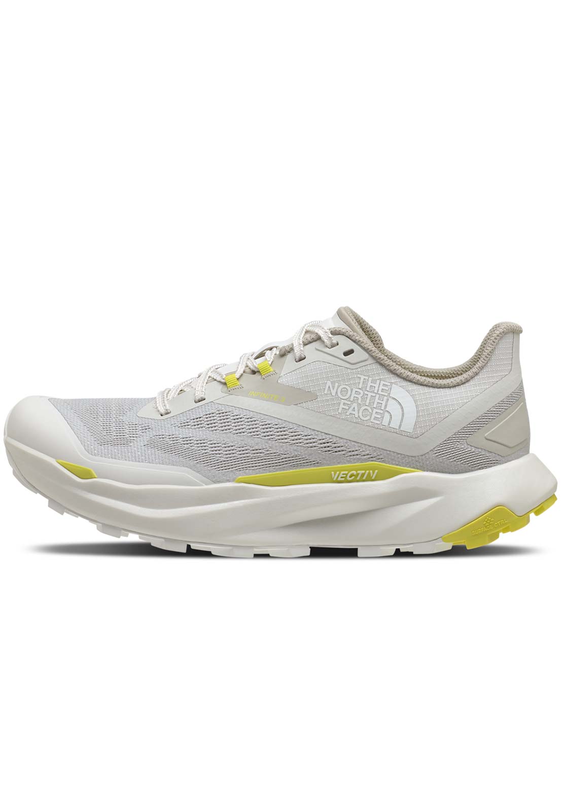 The North Face Men's Vectiv Infinite 3 Shoes Glacier Grey/Sulphur Spring Green