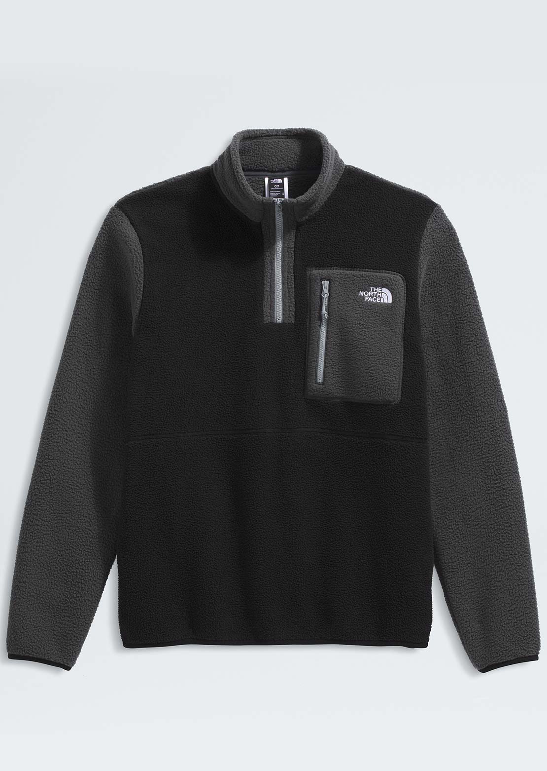 The North Face Men's Yumiori 1/4 Zip Jacket TNF Black/Asphalt Grey/Monument Grey
