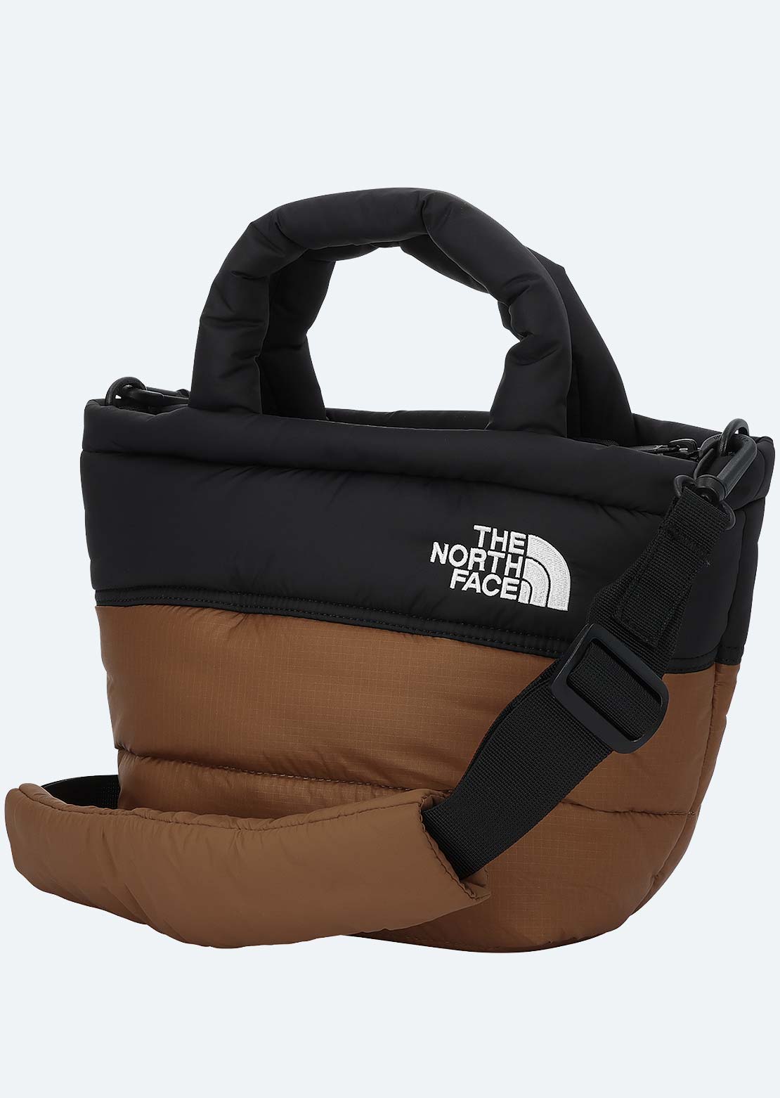 The North Face Nuptse Mini Bag Burnt Umber/TNF Black