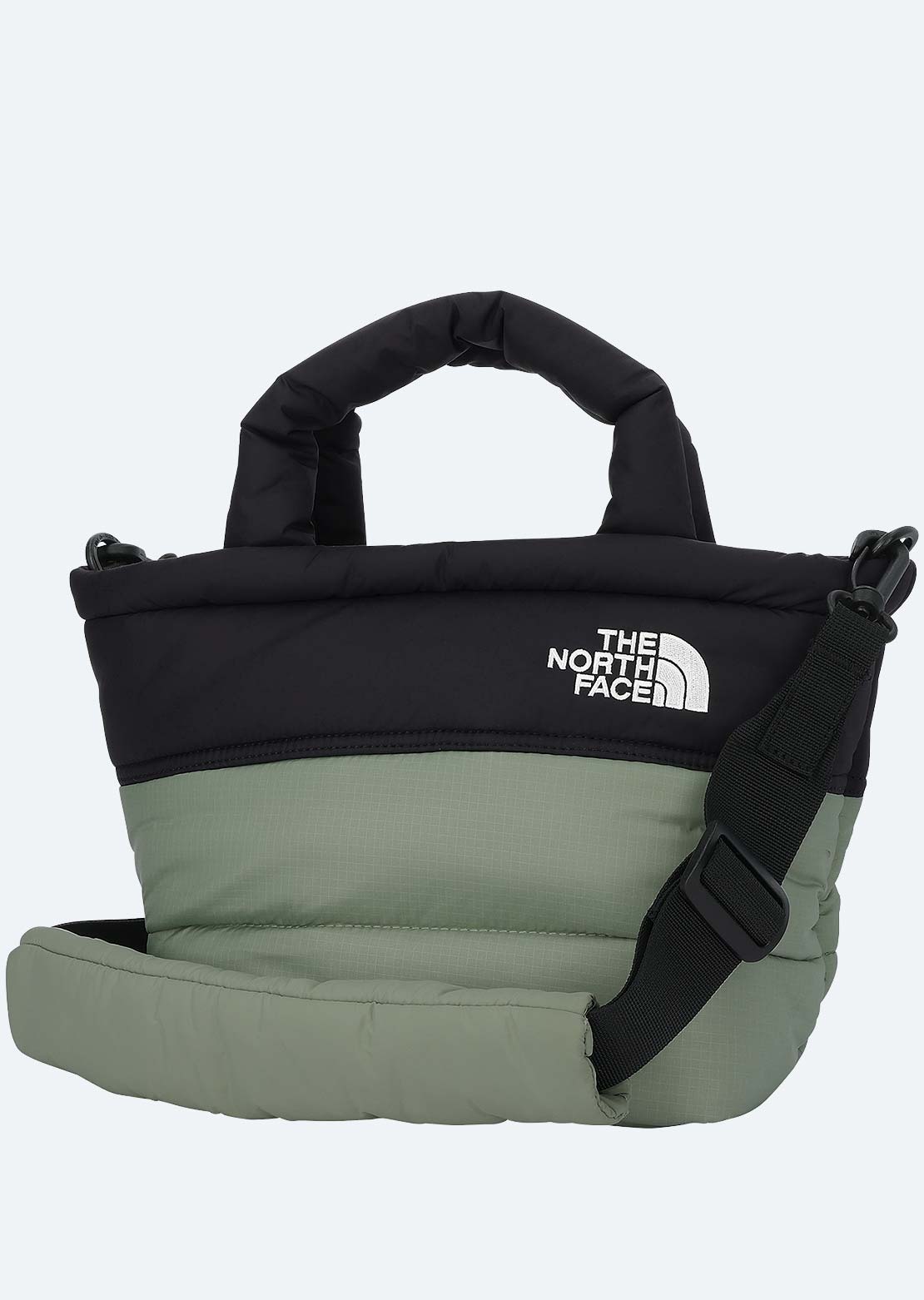 The North Face Nuptse Mini Bag Slate Moss/TNF Black