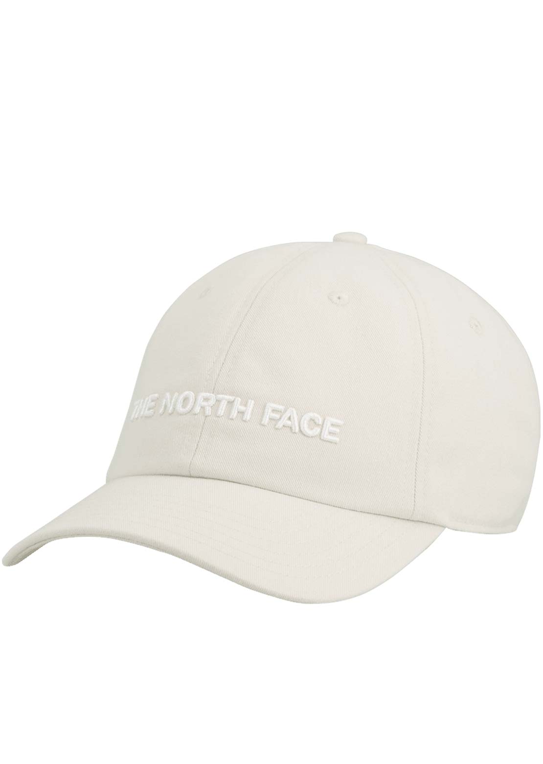 The North Face Roomy Norm Cap White Dune/Raw Undyed/Horizontal Logo
