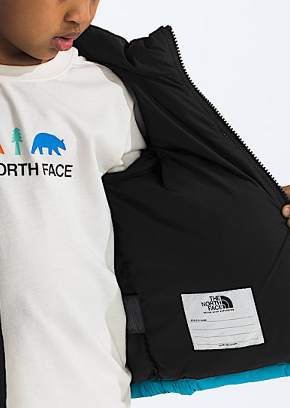 The North Face Toddler 1996 Retro Nuptse Jacket Meridian Blue