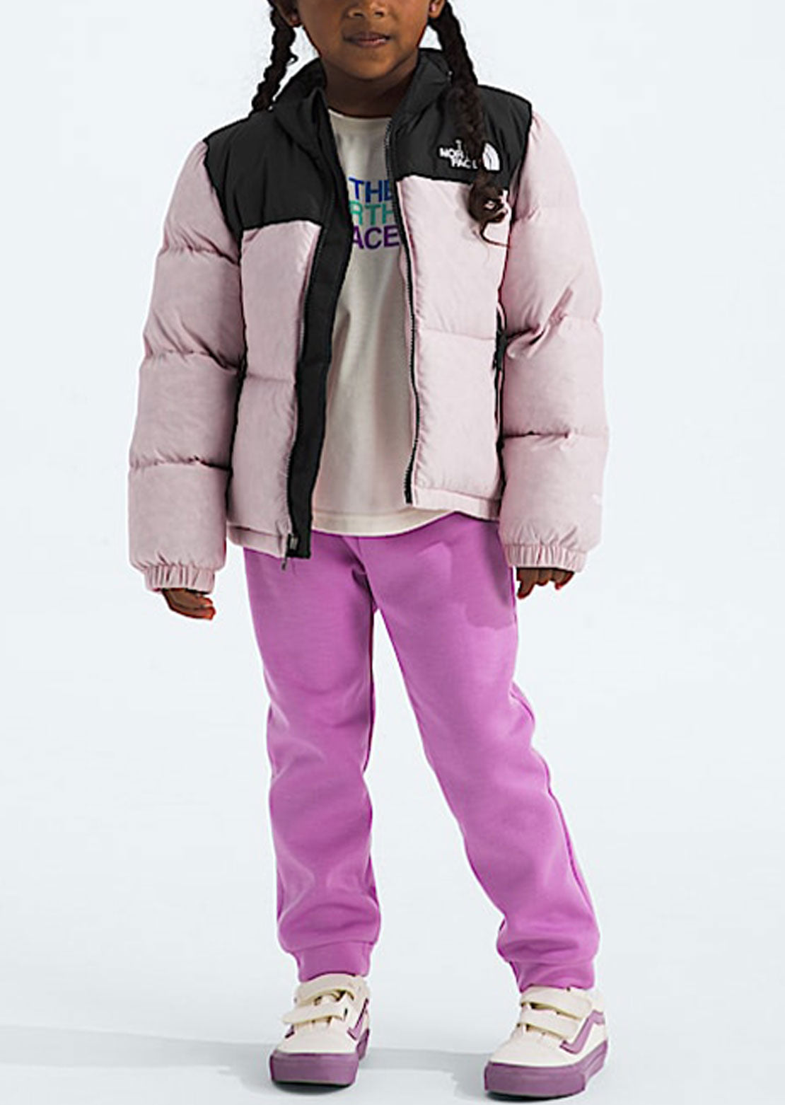 The North Face Toddler 1996 Retro Nuptse Jacket Pale Blossom