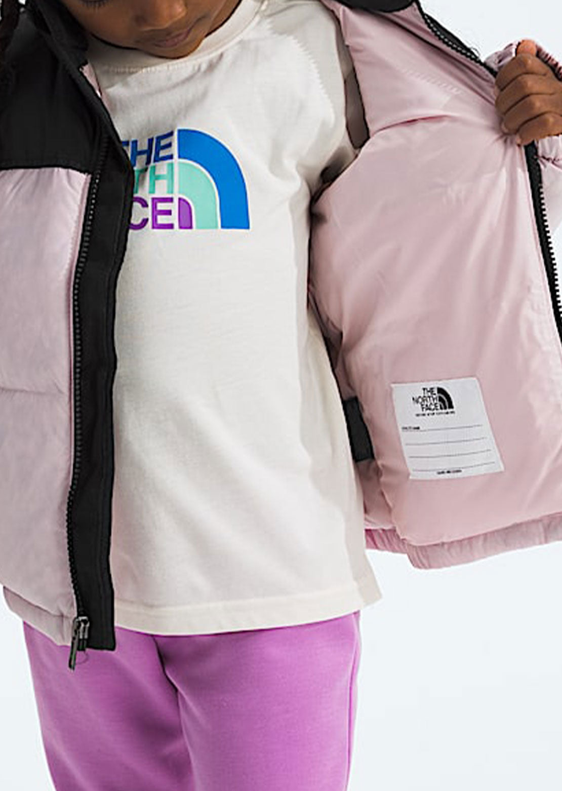 The North Face Toddler 1996 Retro Nuptse Jacket Pale Blossom