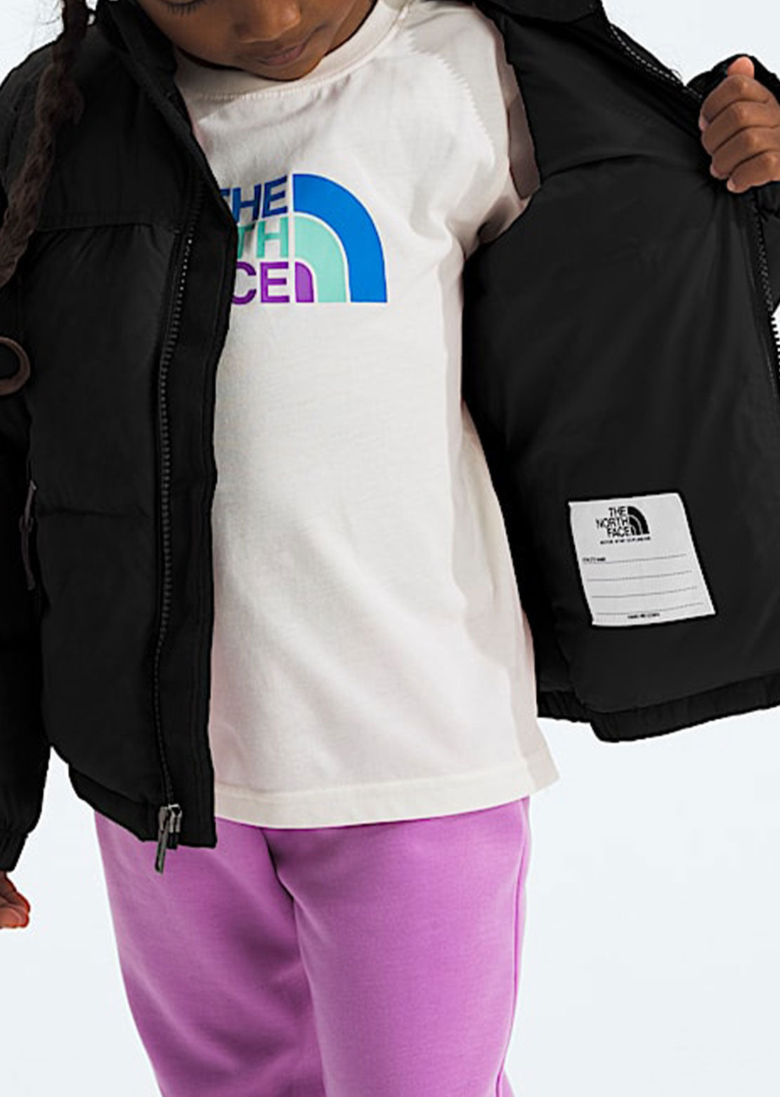The North Face Toddler 1996 Retro Nuptse Jacket TNF Black-R