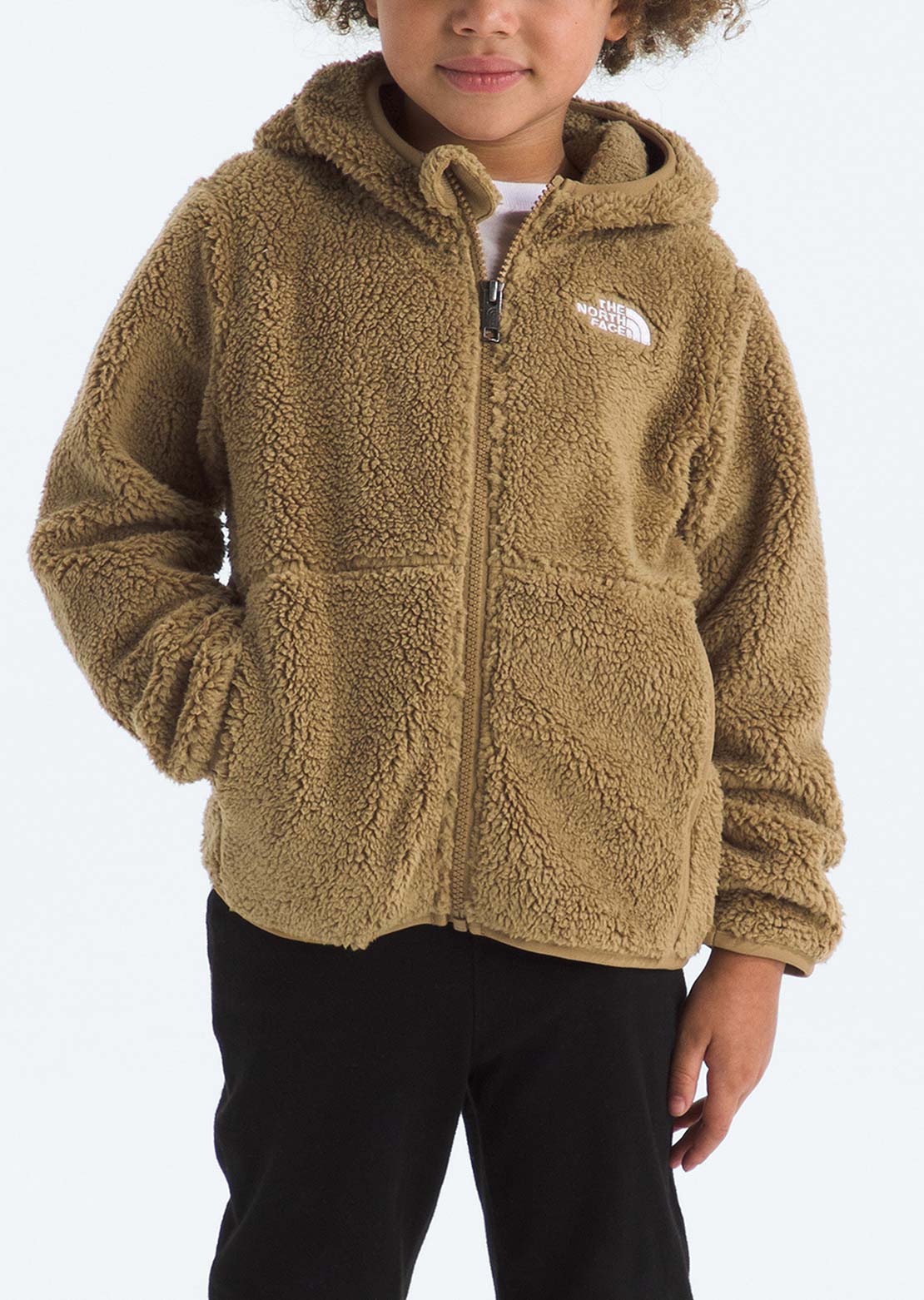 The North Face Toddler Campshire Full Zip Hood Teddy Brown