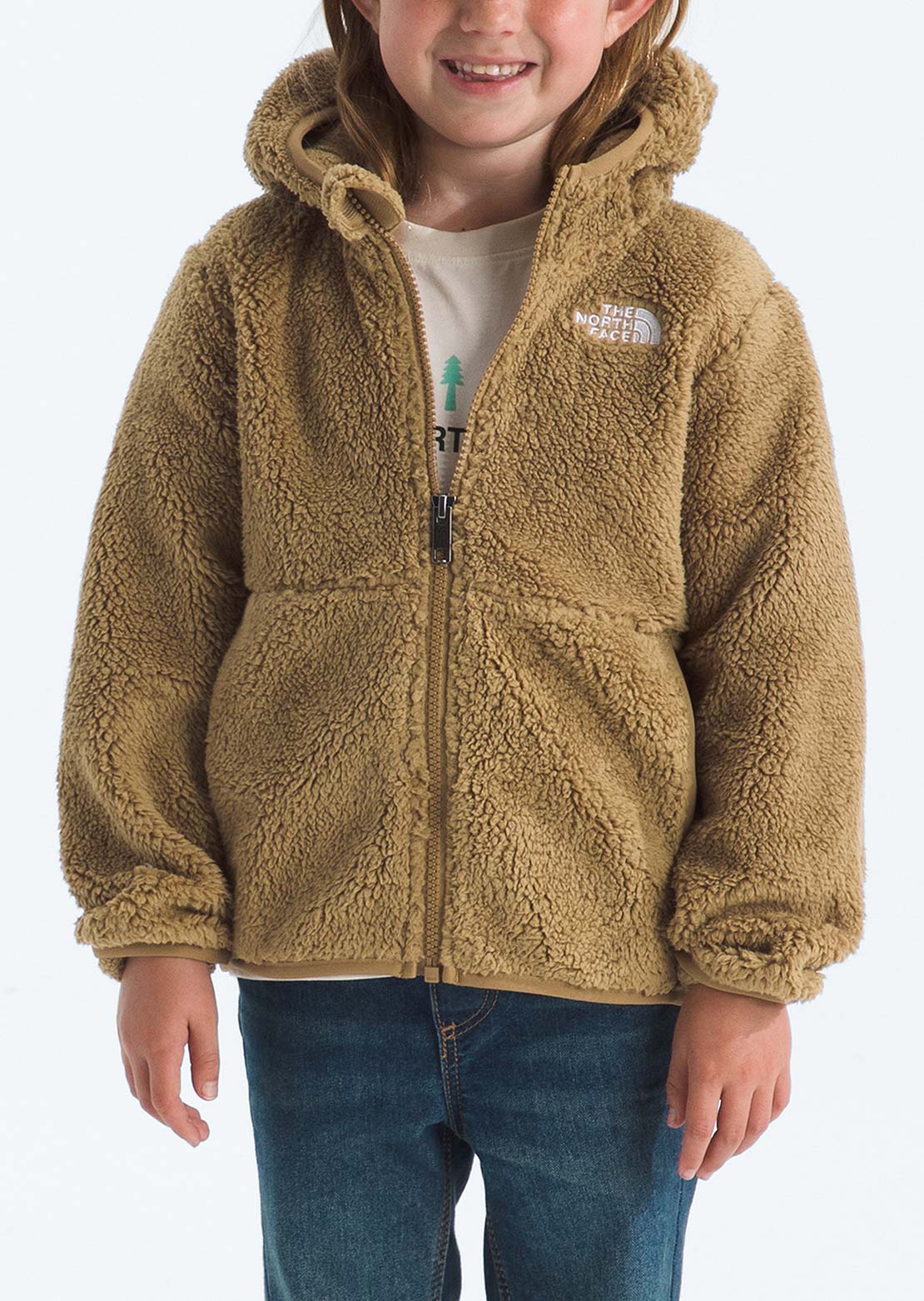 The North Face Toddler Campshire Full Zip Hood Teddy Brown
