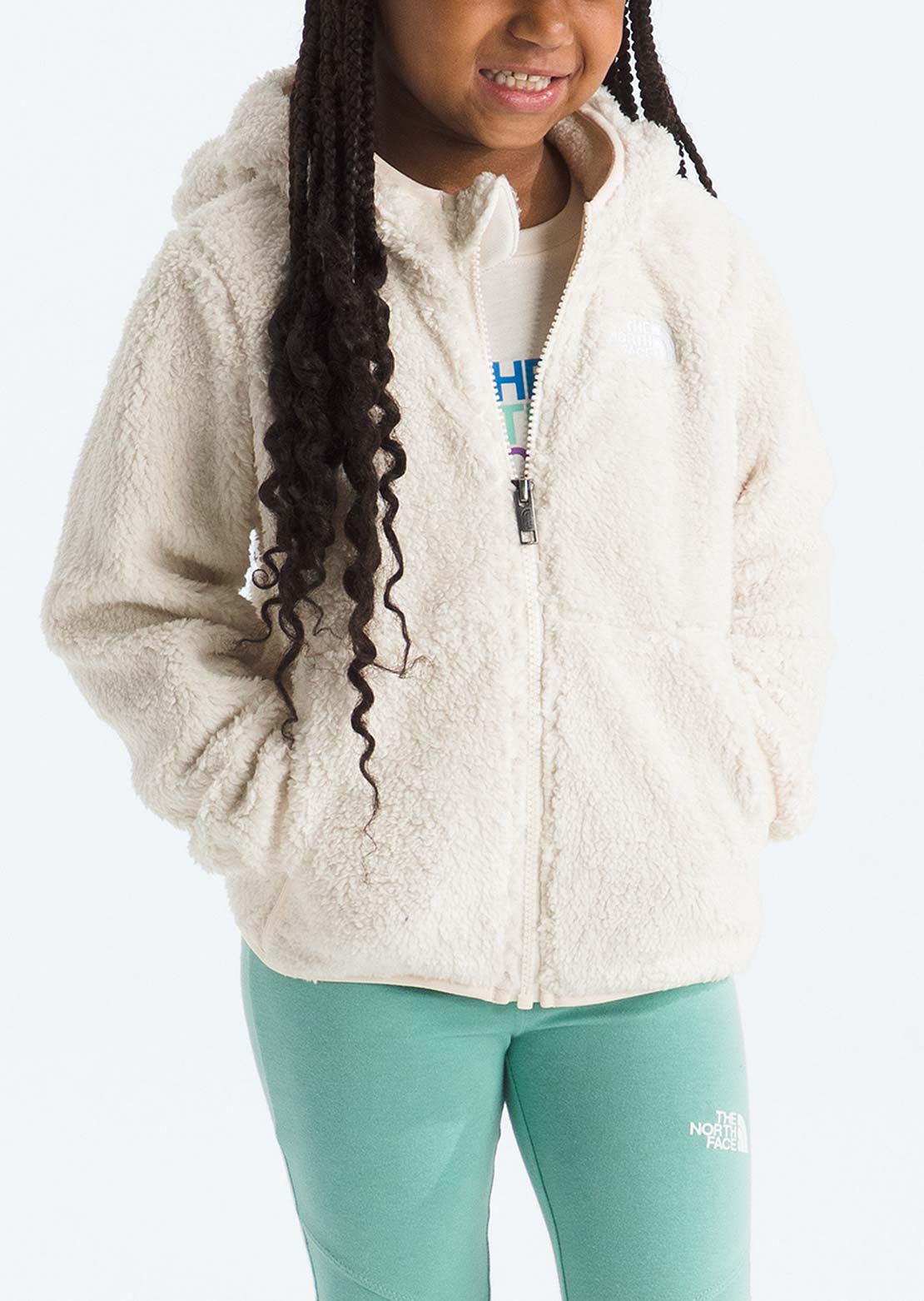 The North Face Toddler Campshire Full Zip Hood White Dune