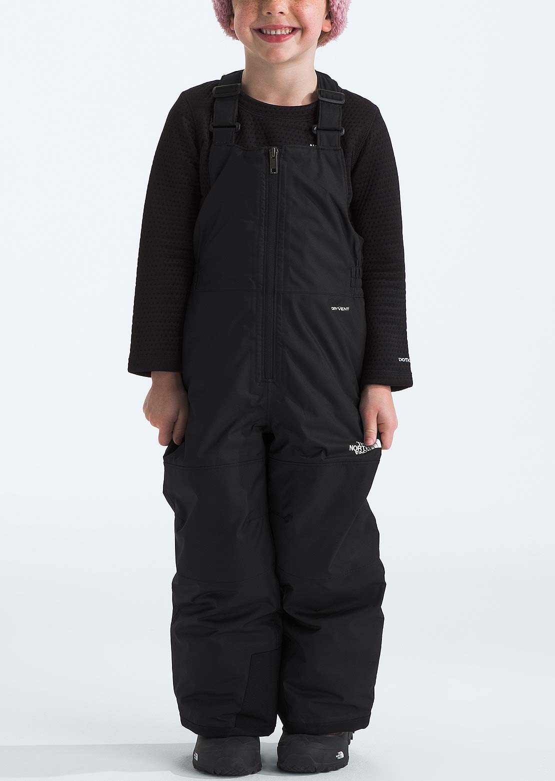 The North Face Toddler Freedom Insulated Bib Pant TNF Black