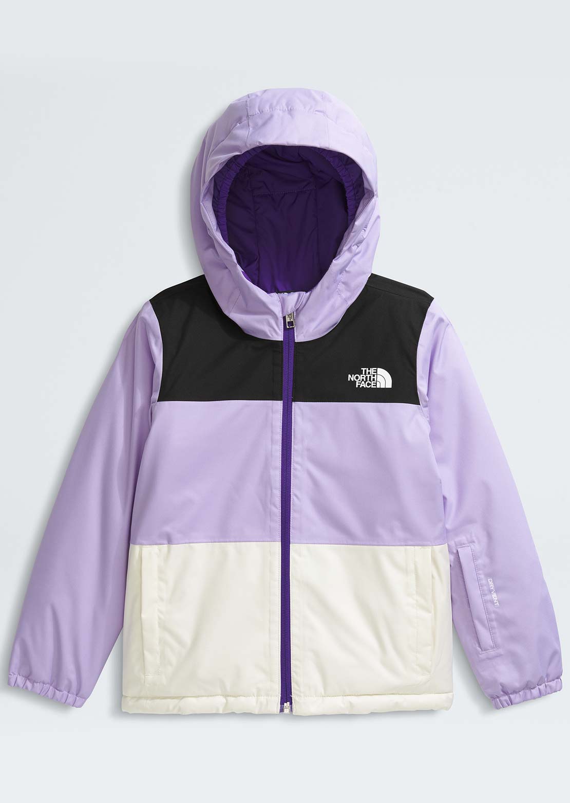 The North Face Toddler Freedom Insulated Jacket Lite Lilac/White Dune