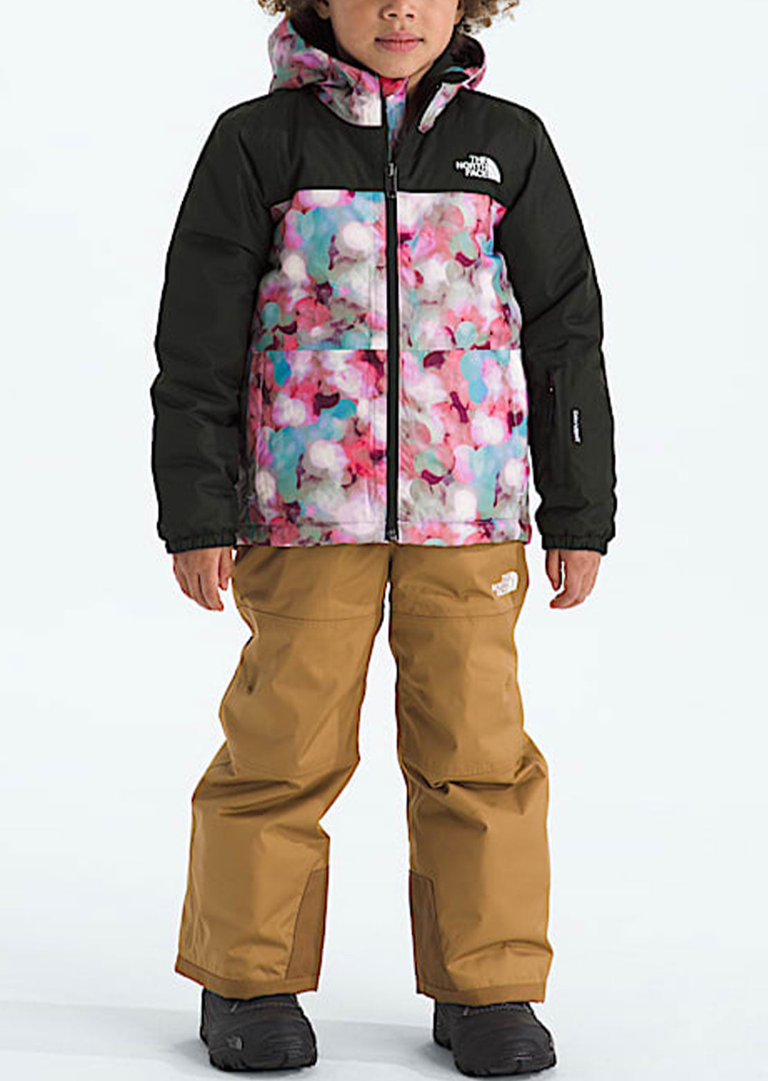 The North Face Toddler Freedom Insulated Print Jacket Lite Lilac Lens Flare Print