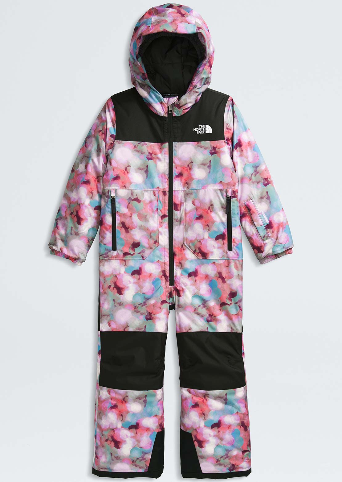The North Face Toddler Freedom Print Snow Suit Lite Lilac Lens Flare Print
