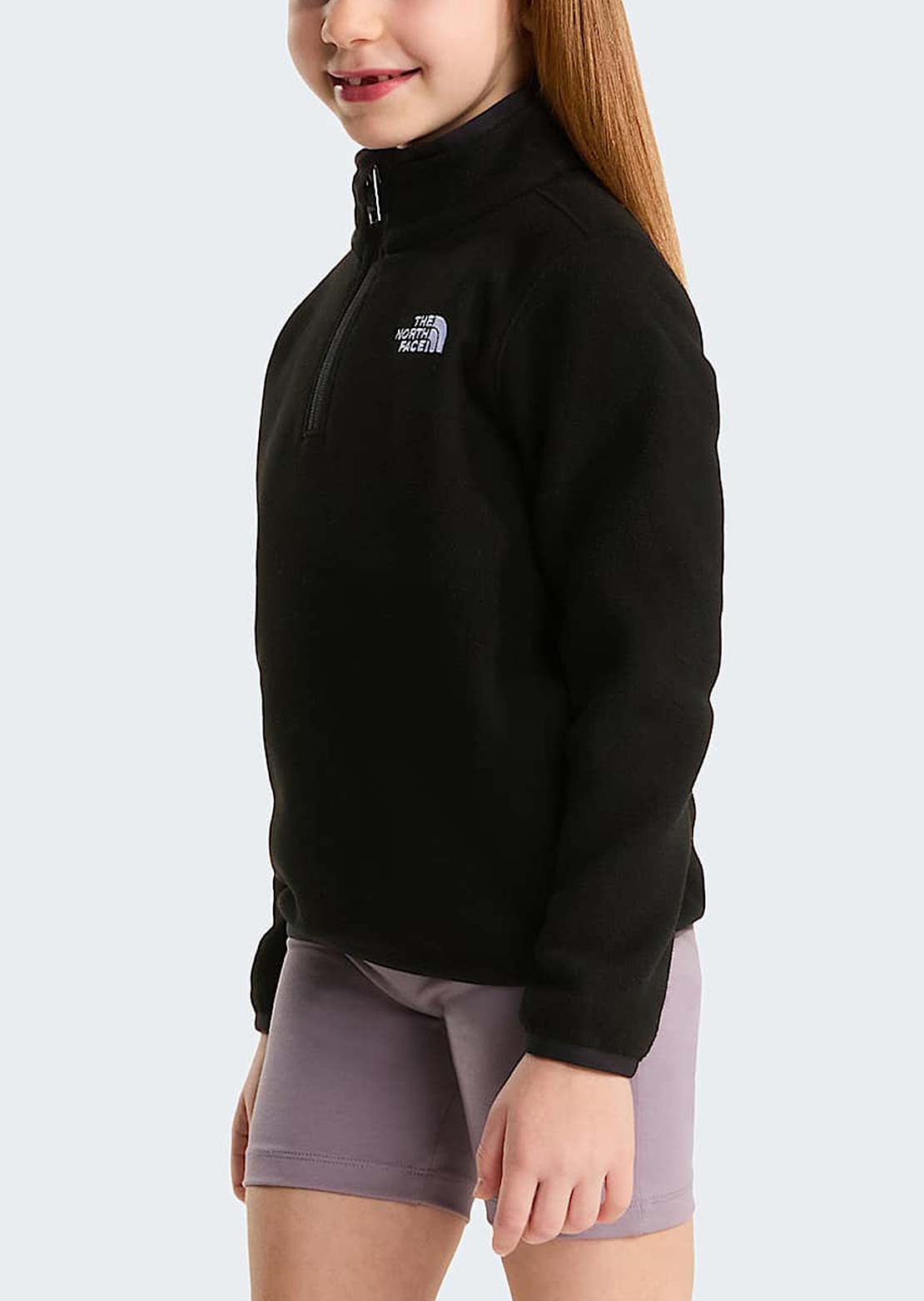 The North Face Toddler Glacier 1/4 Zip Pullover TNF Black