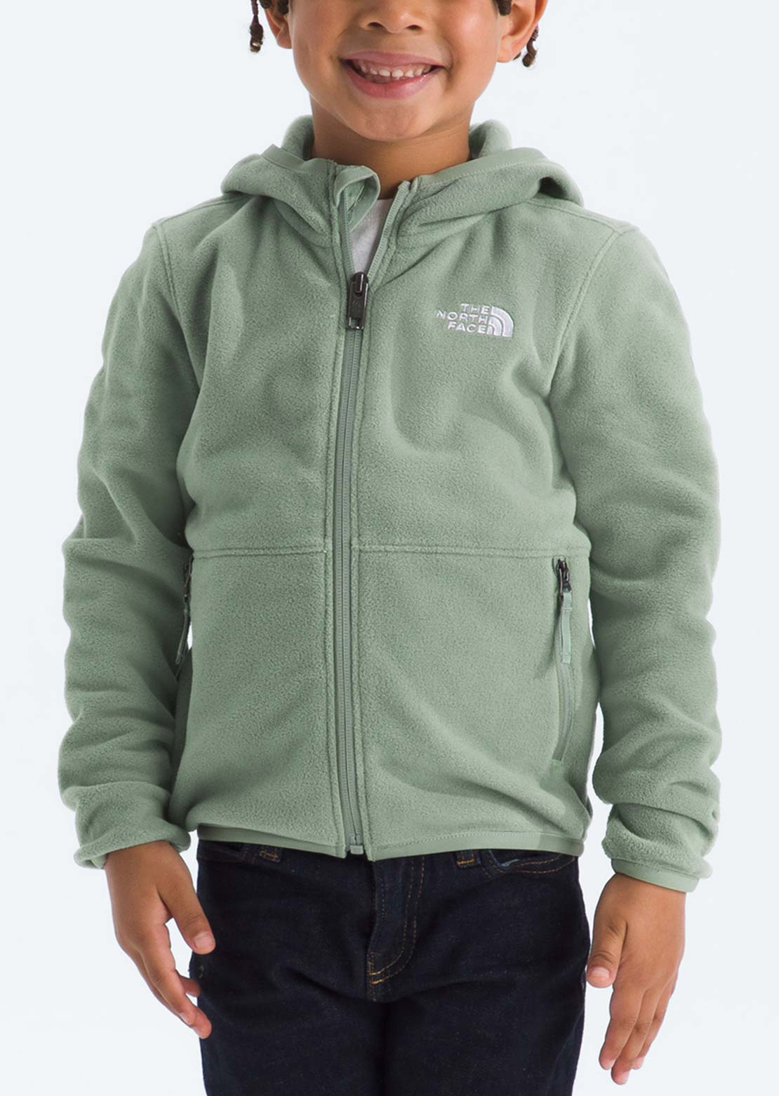 The North Face Toddler Glacier Full Zip Hood Slate Moss