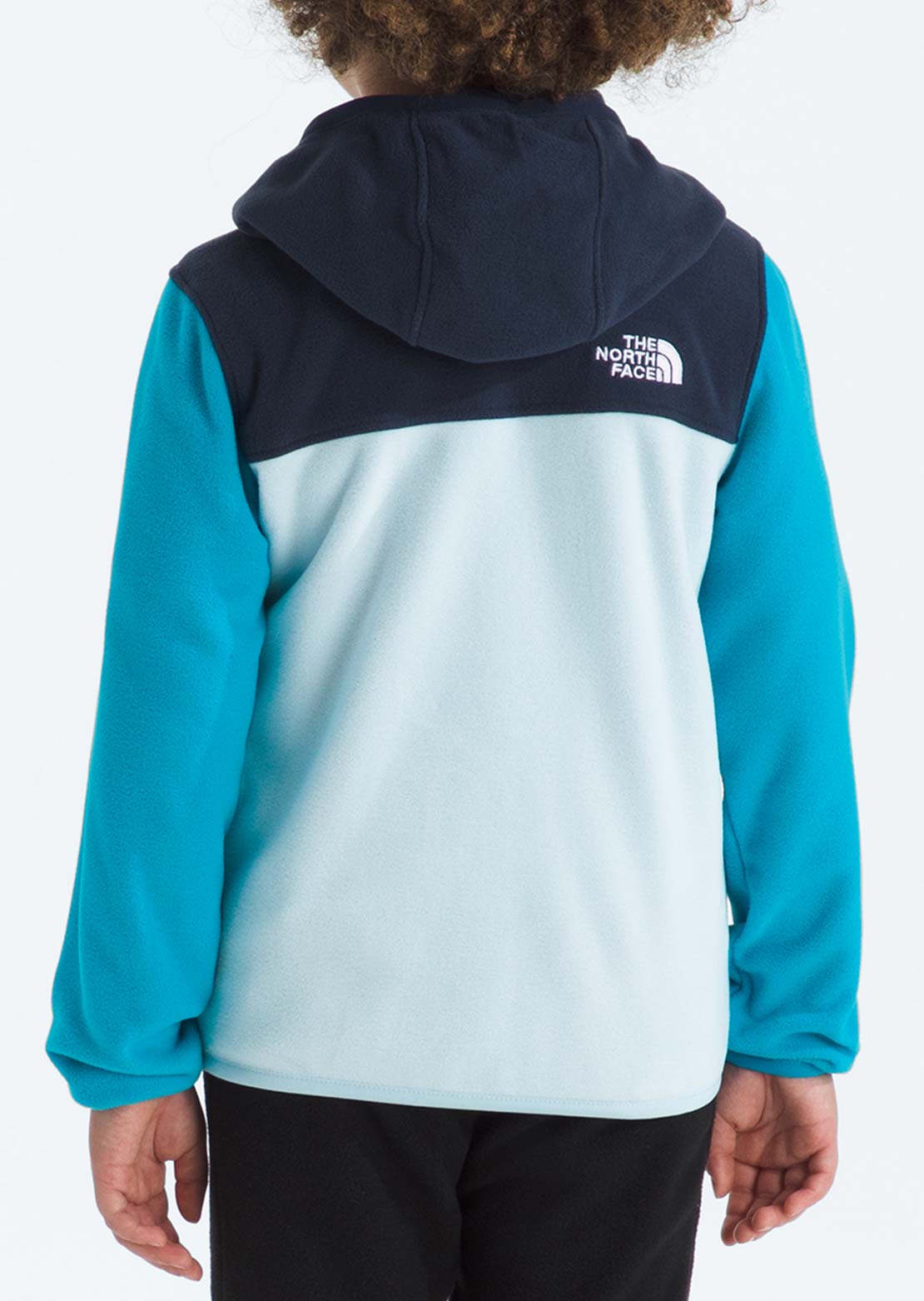 The North Face Toddler Glacier Full Zip Hood Summit Navy/Meridian Blue/Polar Haze