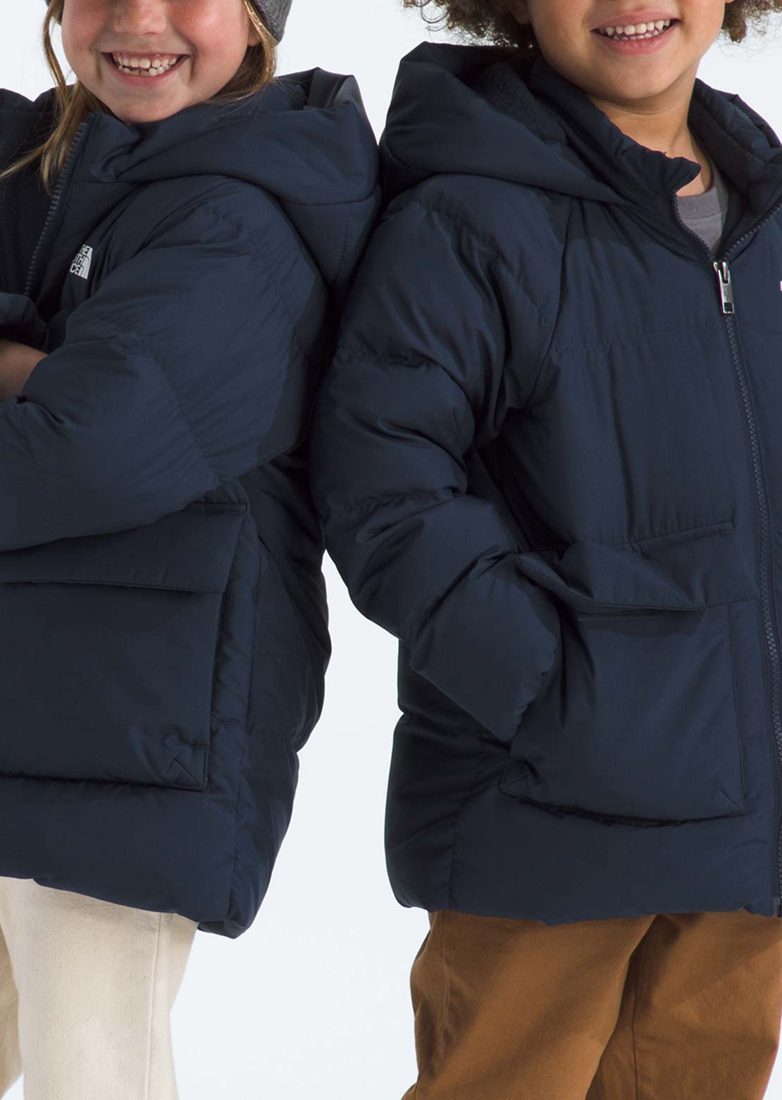 The North Face Toddler North Down Fleece-Lined Parka Summit Navy/Summit Navy