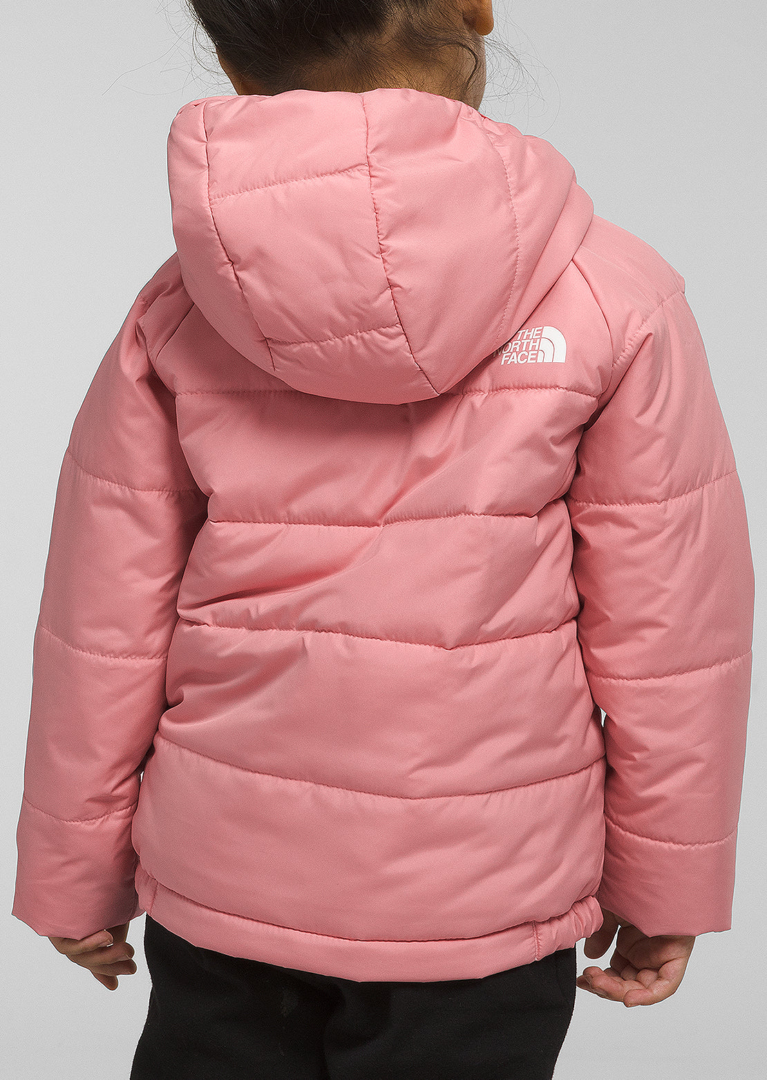 The North Face Toddler Reversible Perrito Hooded Jacket Shady Rose