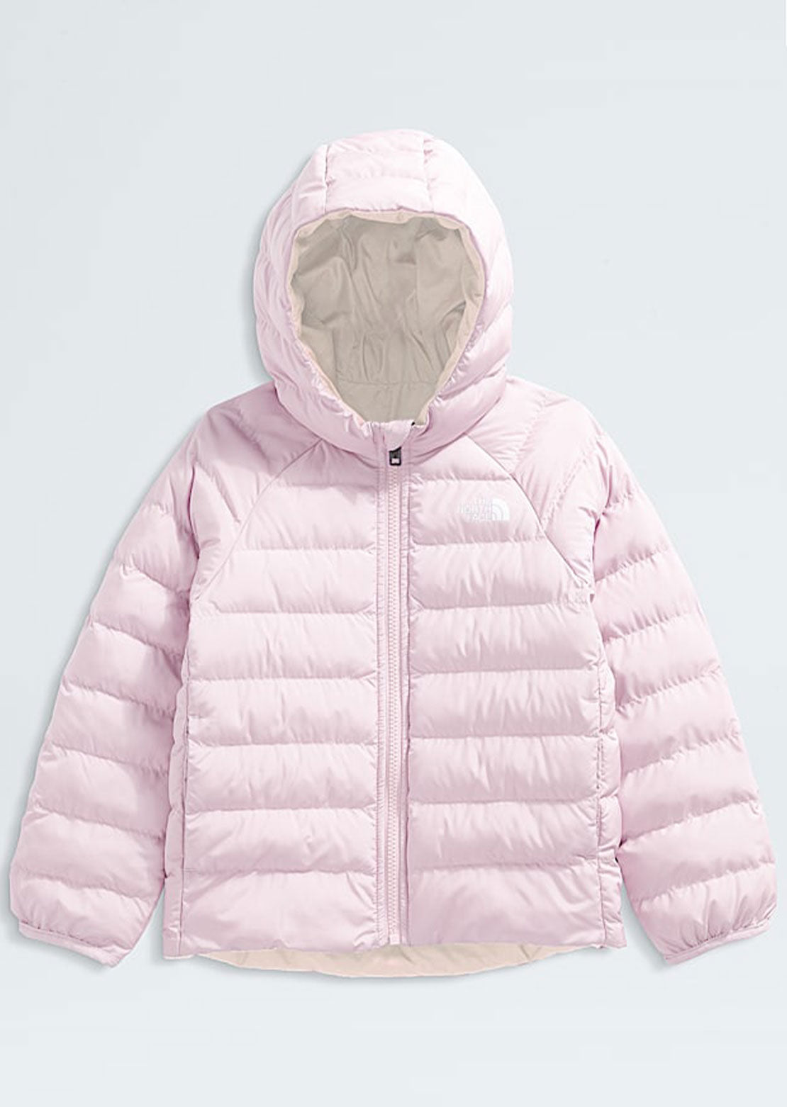 The North Face Toddler Reversible Perrito Hooded Jacket Pale Blossom
