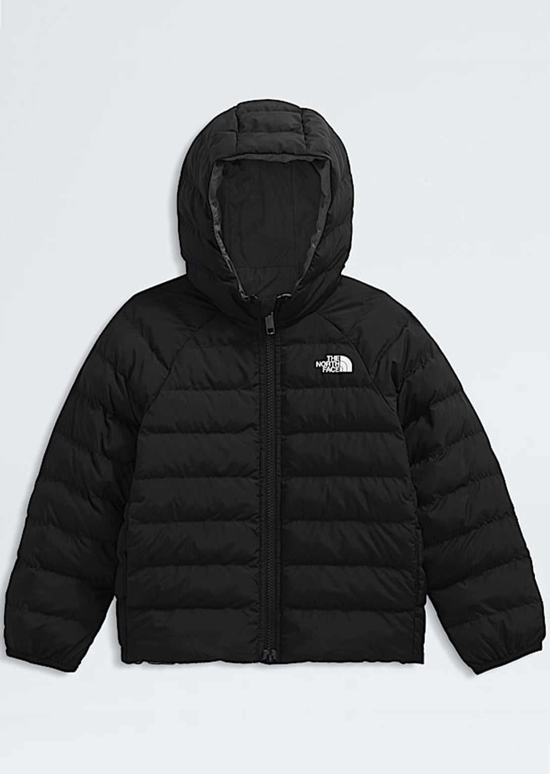 The North Face Toddler Reversible Perrito Hooded Jacket TNF Black/Smoked Pearl
