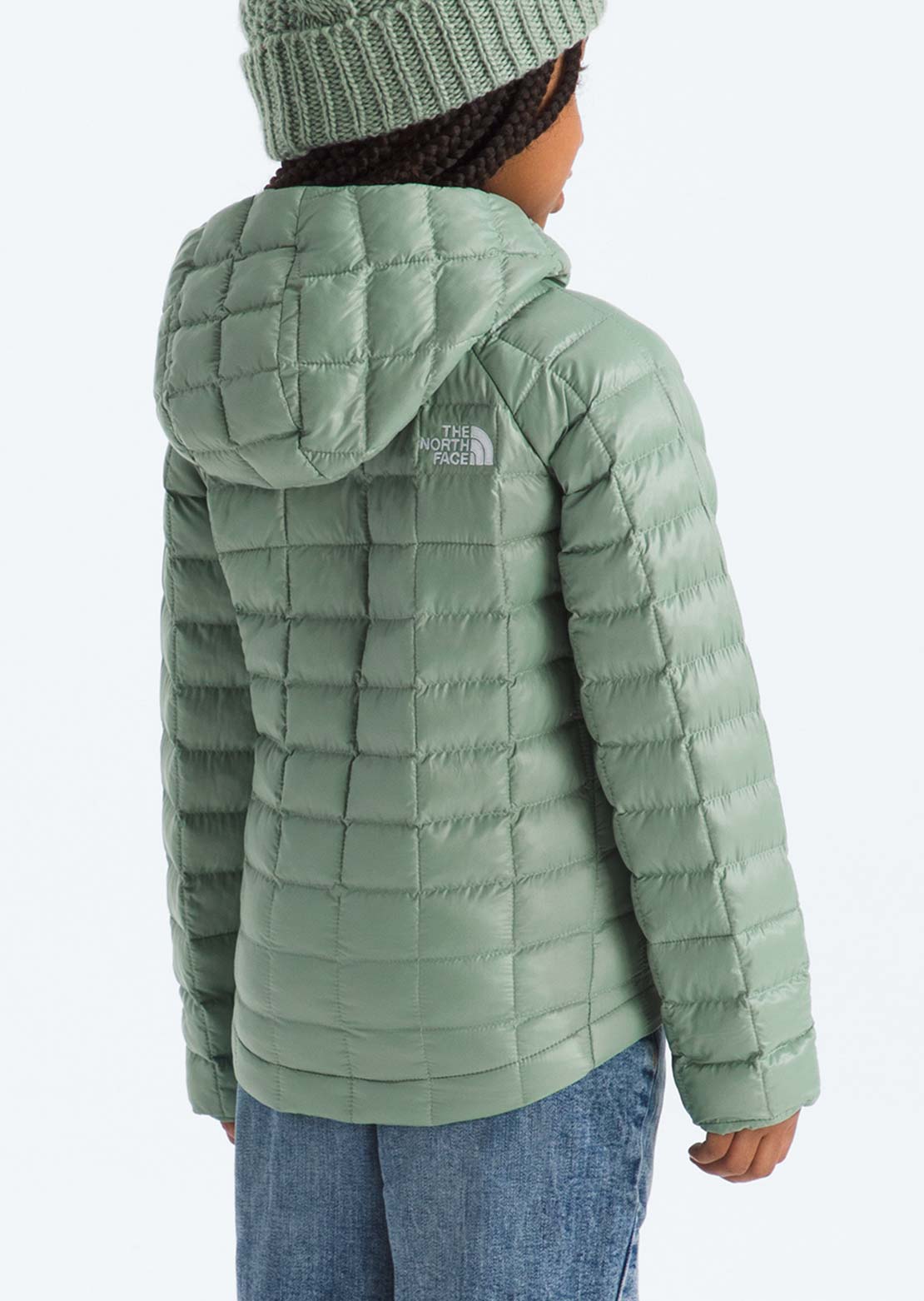 The North Face Toddler ThermoBall Hooded Jacket Slate Moss