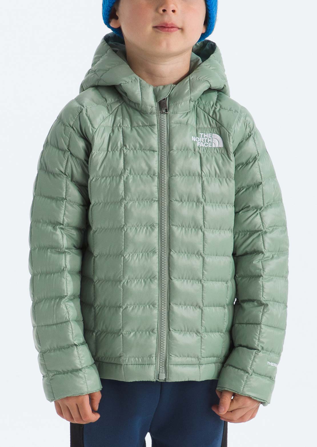 The North Face Toddler ThermoBall Hooded Jacket Slate Moss