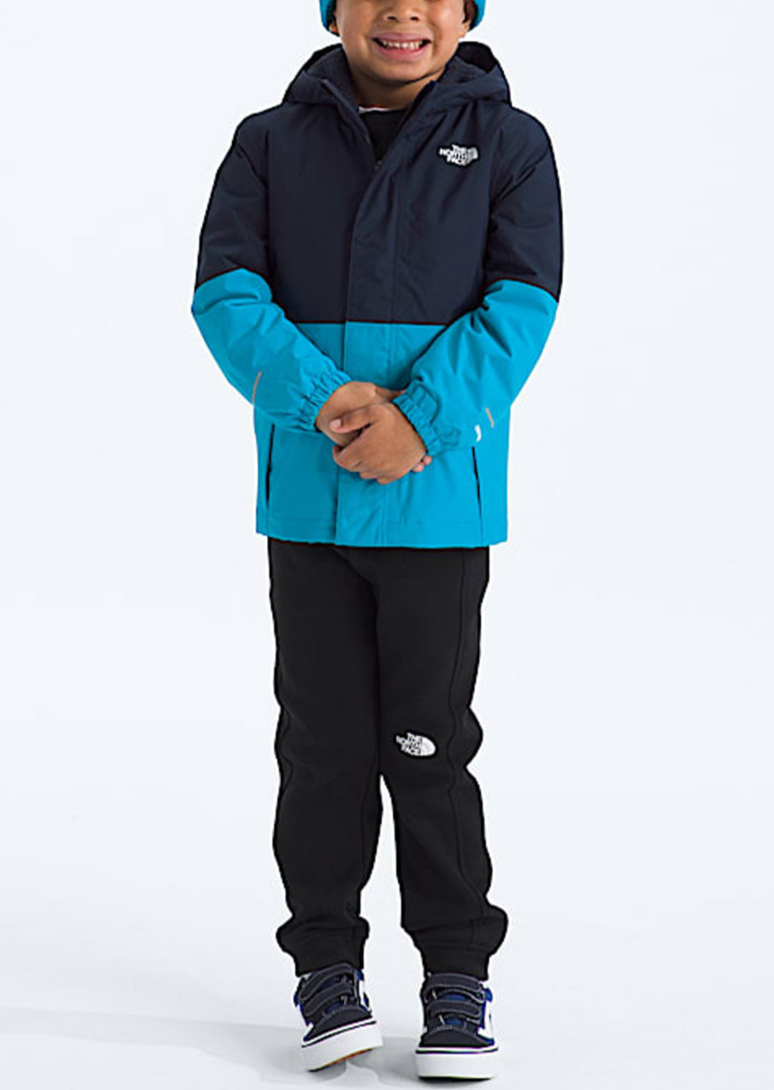 The North Face Toddler Warm Antora Rain Jacket Summit Navy/Meridian Blue