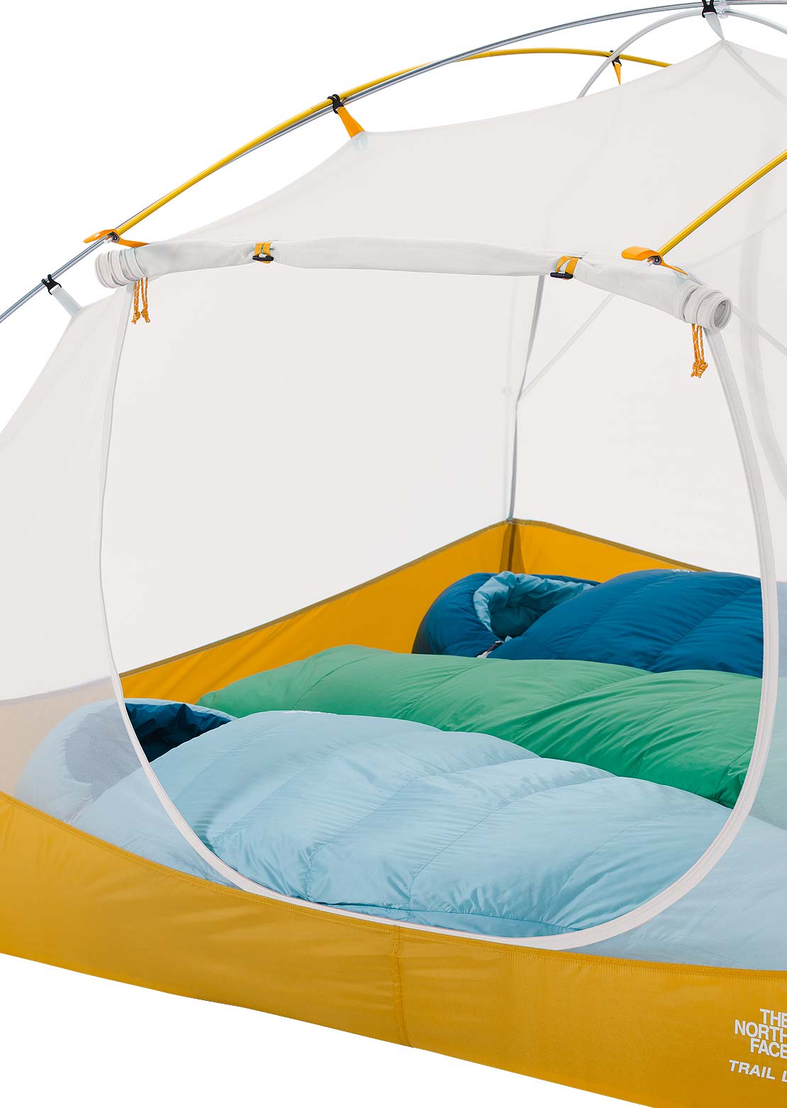 The North Face Trail Lite 3-Person Tent Khaki Stone/Arrowwood Yellow