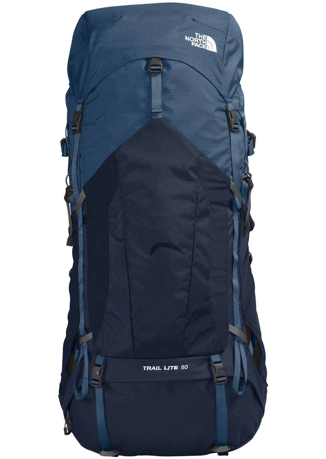 The North Face Trail Lite 50L Hiking Backpack Shady Blue/Summit Navy-NPF