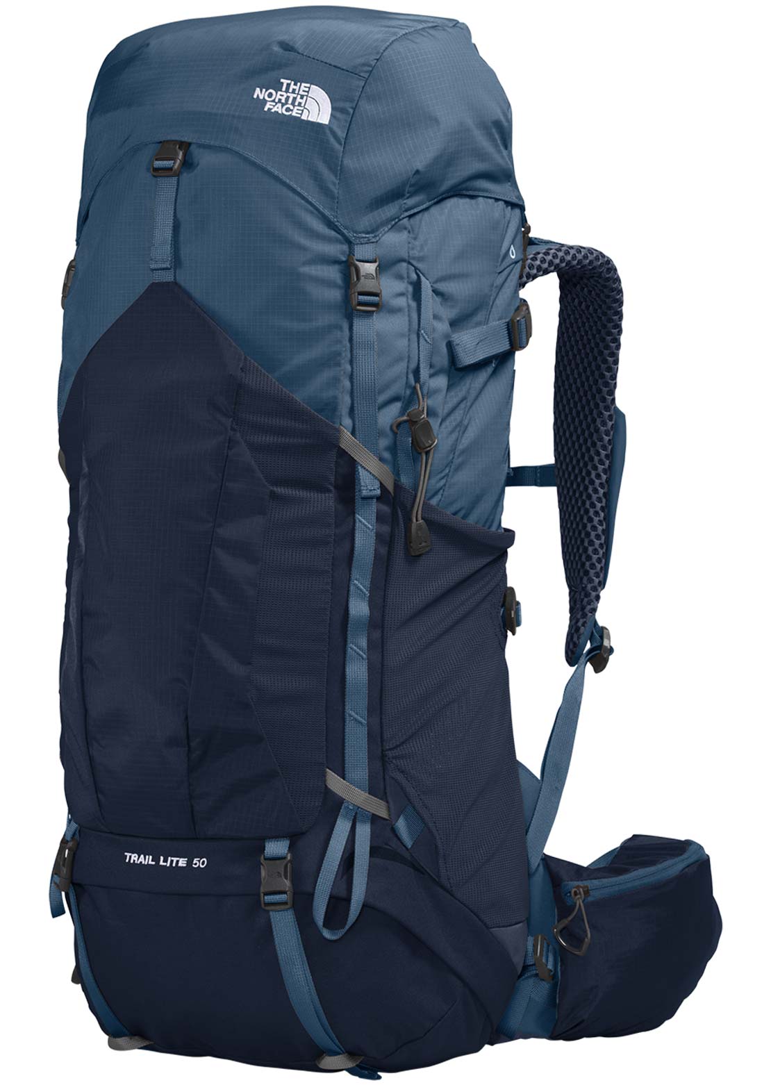 The North Face Trail Lite 50L Hiking Backpack Shady Blue/Summit Navy-NPF