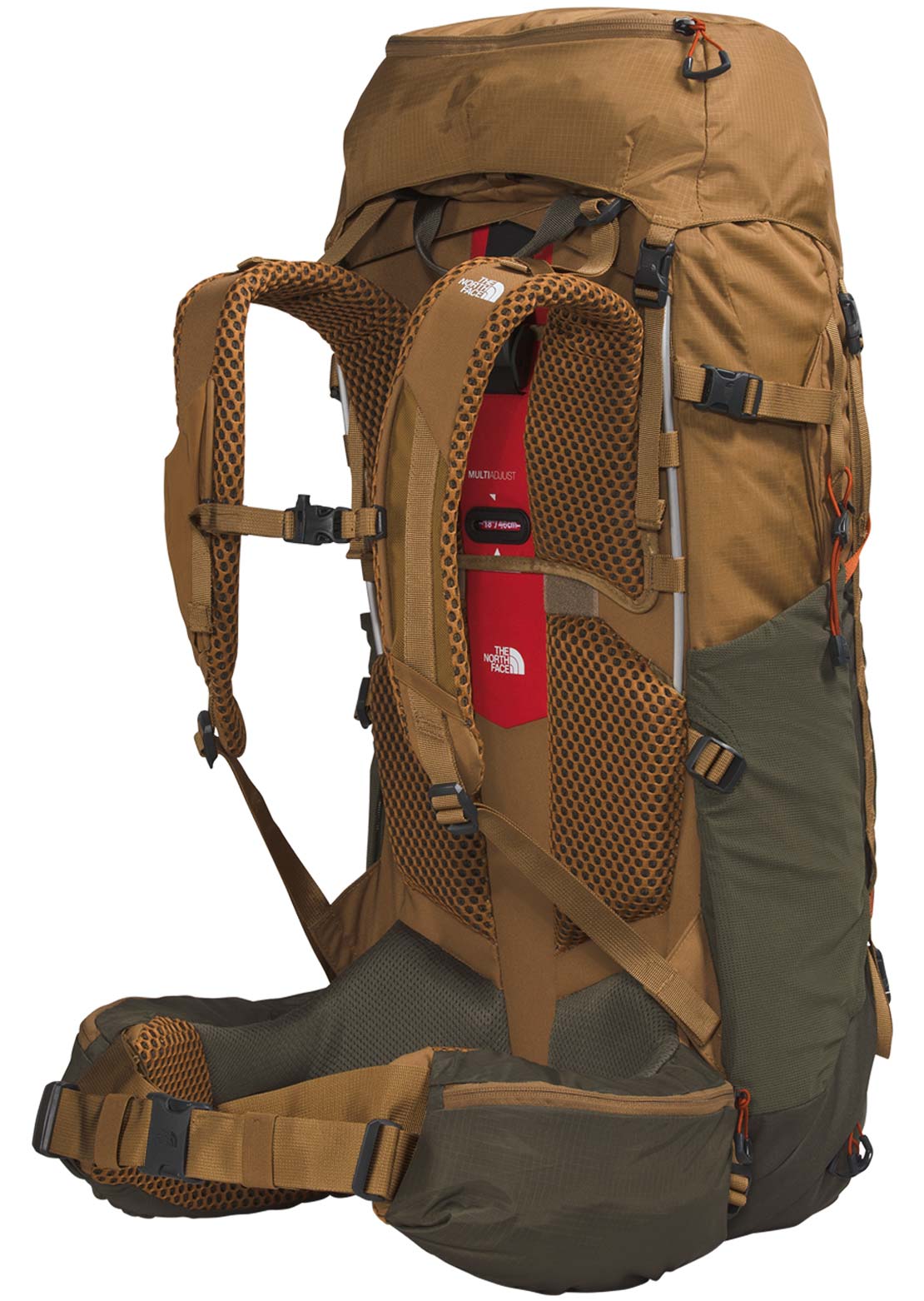 The North Face Trail Lite 50L Hiking Backpack Utility Brown/New Taupe Green-NPF