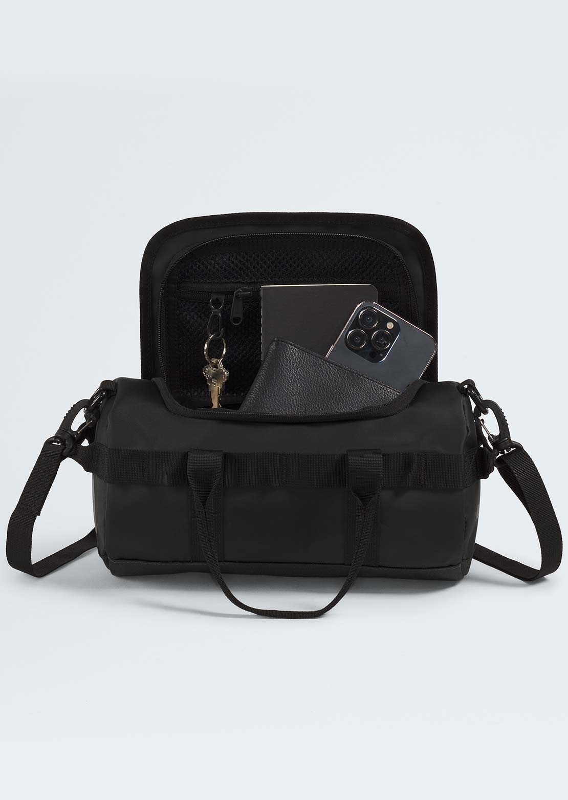 The North Face Unisex Base Camp Duffel Shoulder Bag TNF Black/Asphalt Grey