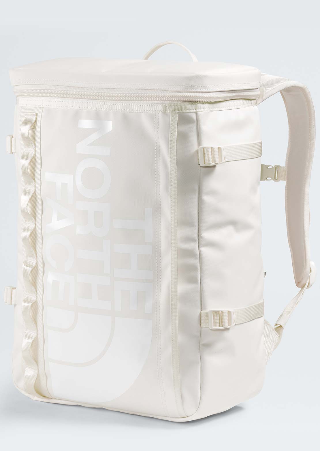 The North Face Unisex Base Camp Fusebox Backpack White Dune/TNF White