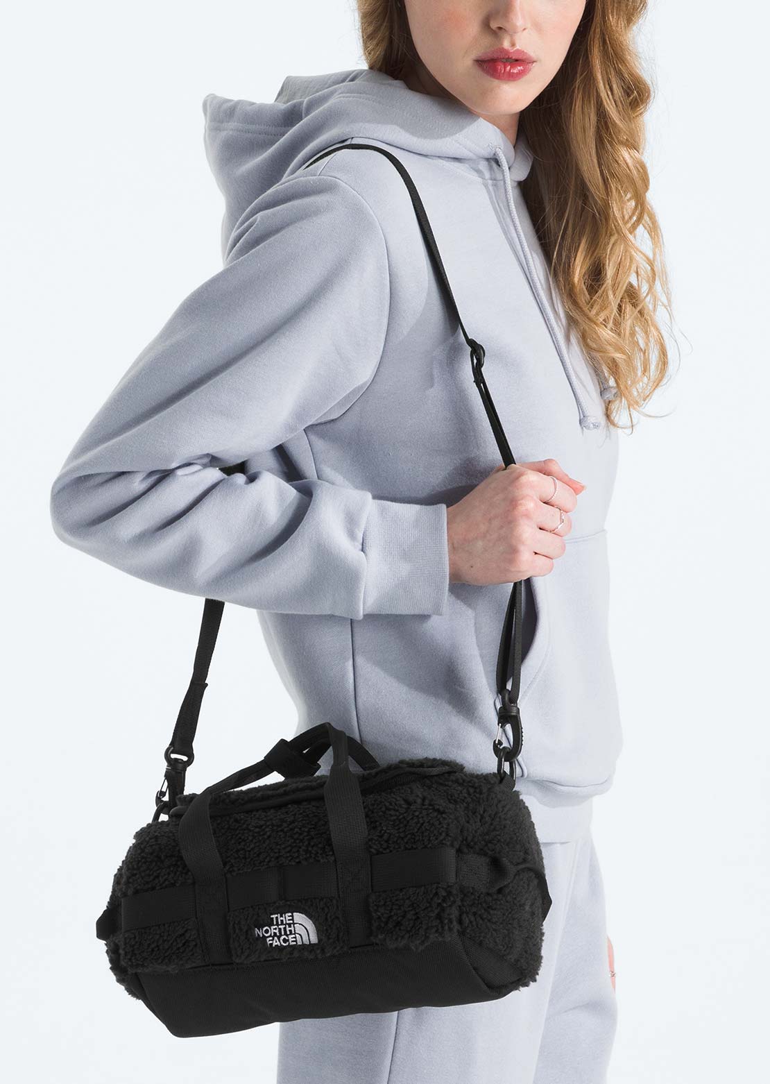 The North Face Unisex Base Camp High Pile Mini Bag TNF Black/TNF White