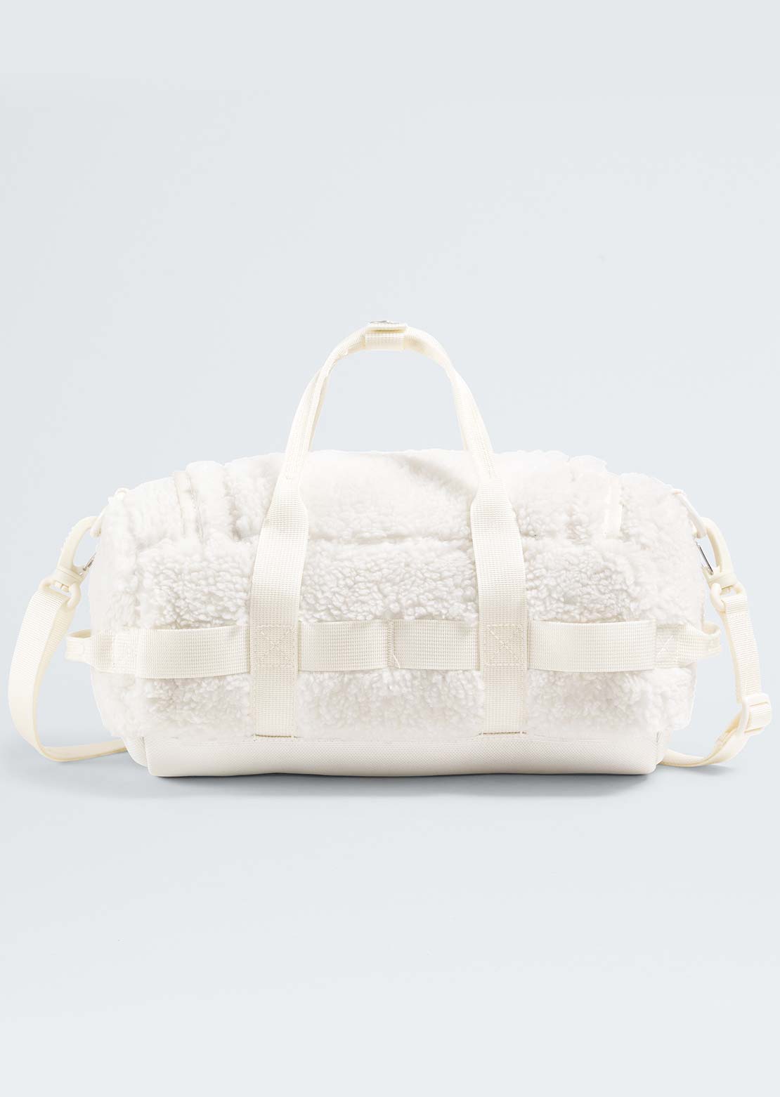 The North Face Unisex Base Camp High Pile Mini Bag White Dune/TNF White