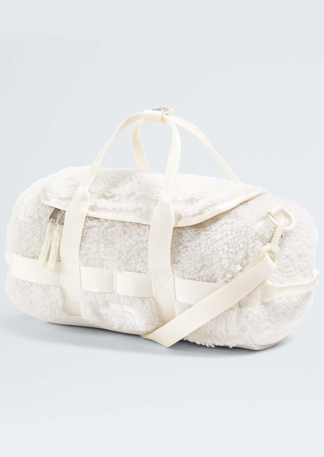 The North Face Unisex Base Camp High Pile Mini Bag White Dune/TNF White