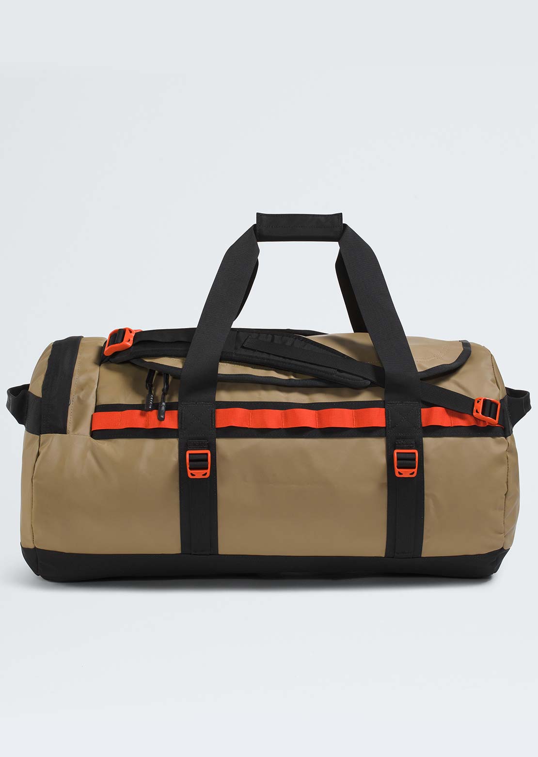 The North Face Unisex Base Camp M Duffel Bag Cedar/TNF Black/Lava Red
