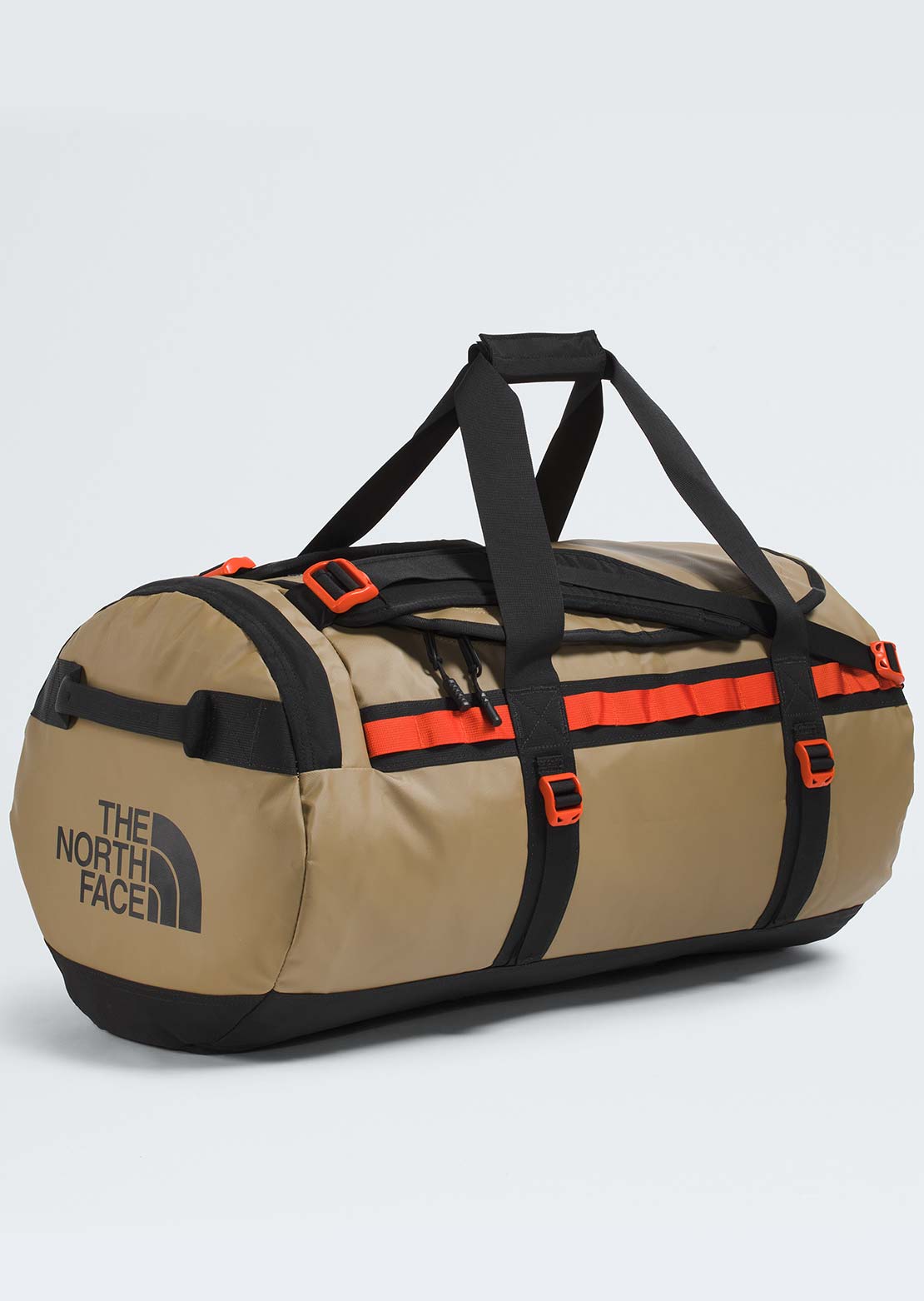 The North Face Unisex Base Camp M Duffel Bag Cedar/TNF Black/Lava Red