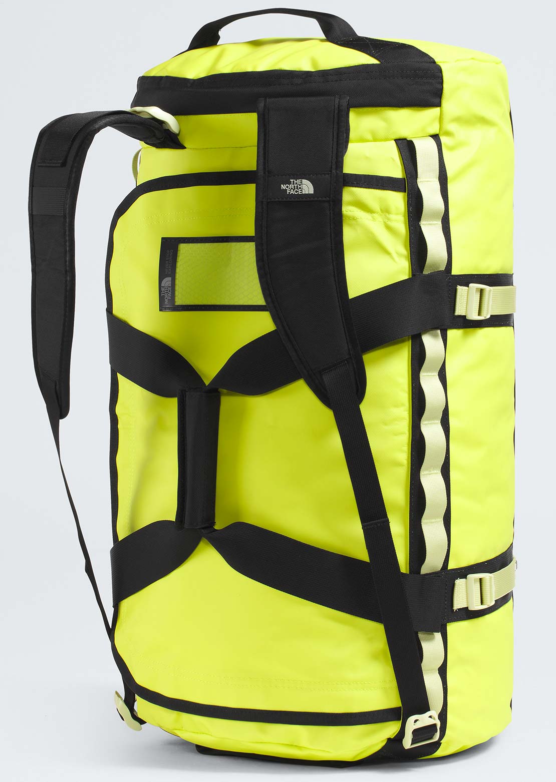 The North Face Unisex Base Camp M Duffel Bag Fizz Lime/Lemon Mist/TNF Black