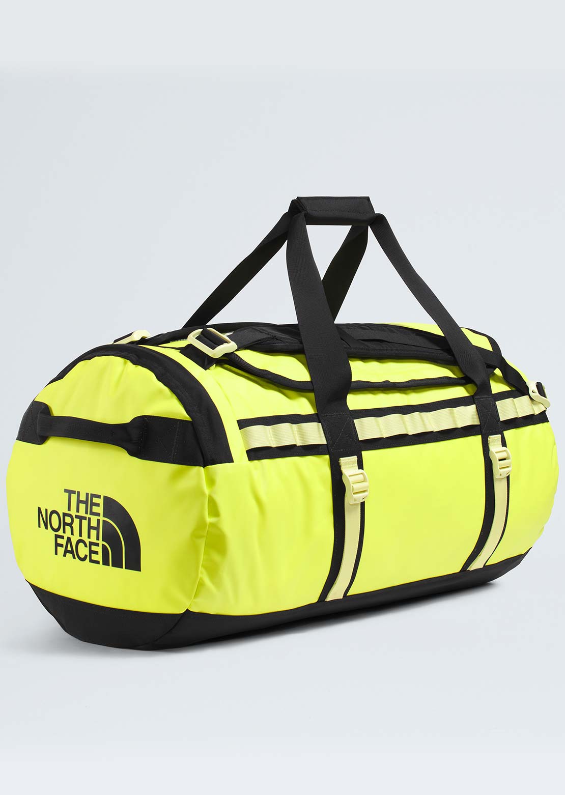 The North Face Unisex Base Camp M Duffel Bag Fizz Lime/Lemon Mist/TNF Black