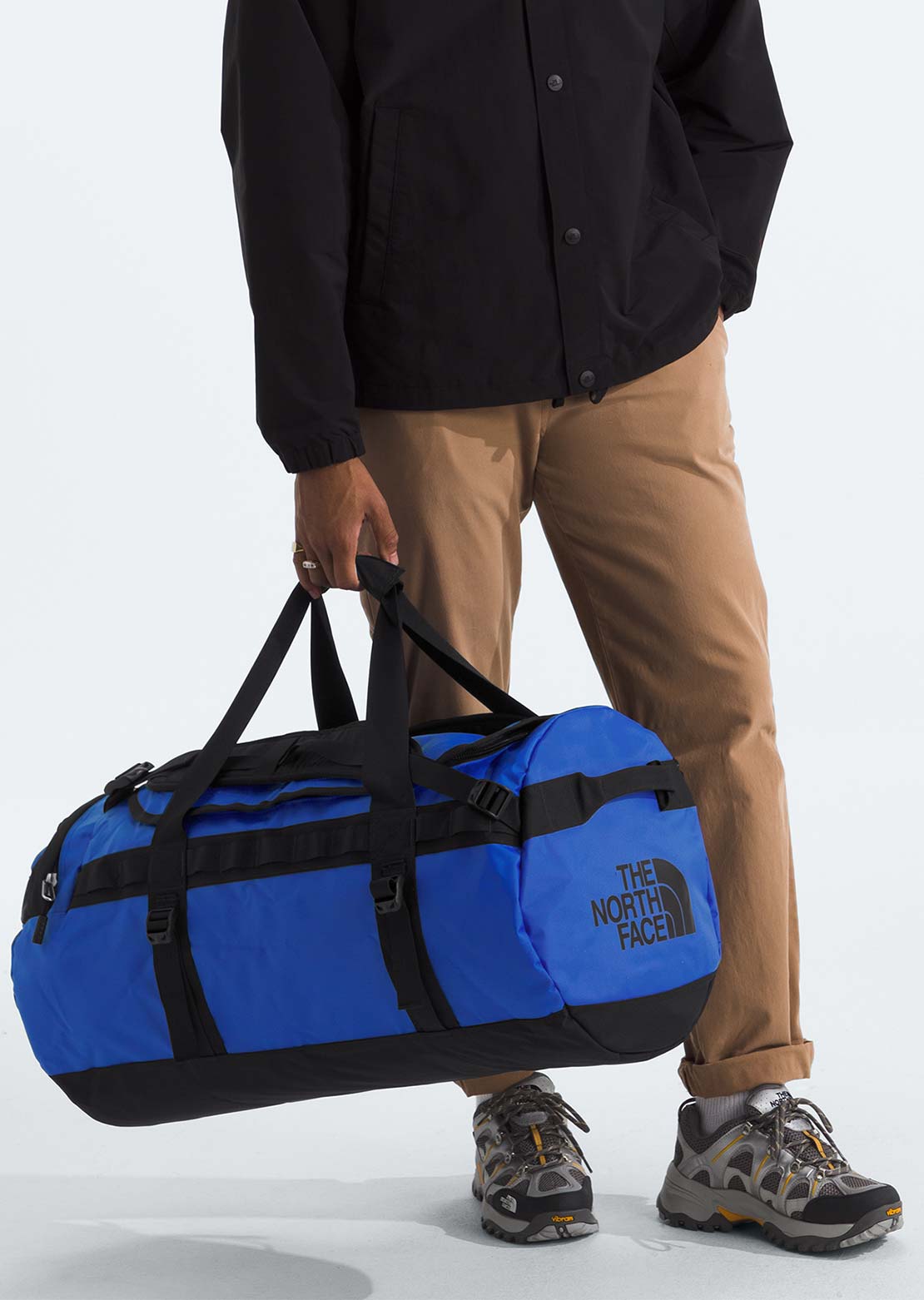 The North Face Unisex Base Camp M Duffel Bag TNF Blue/TNF Black