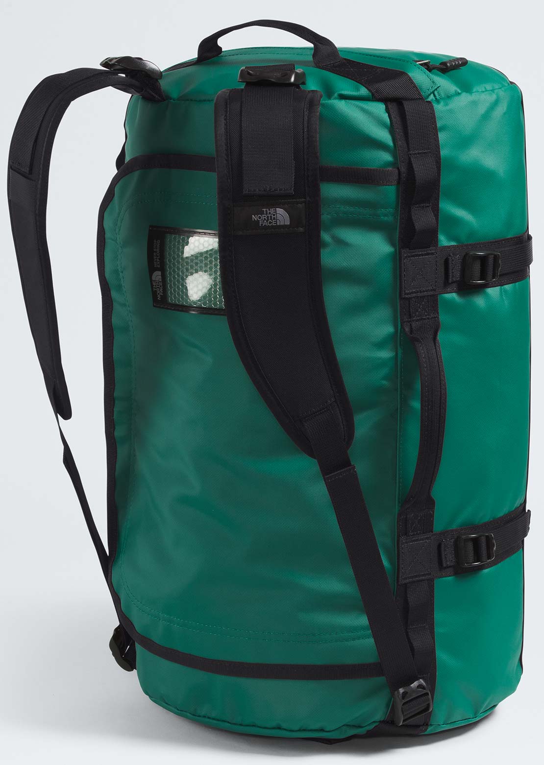 The North Face Unisex Base Camp S Duffel Bag Evergreen/TNF Black