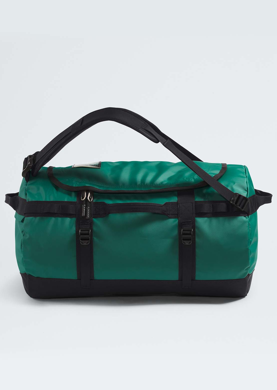 The North Face Unisex Base Camp S Duffel Bag Evergreen/TNF Black