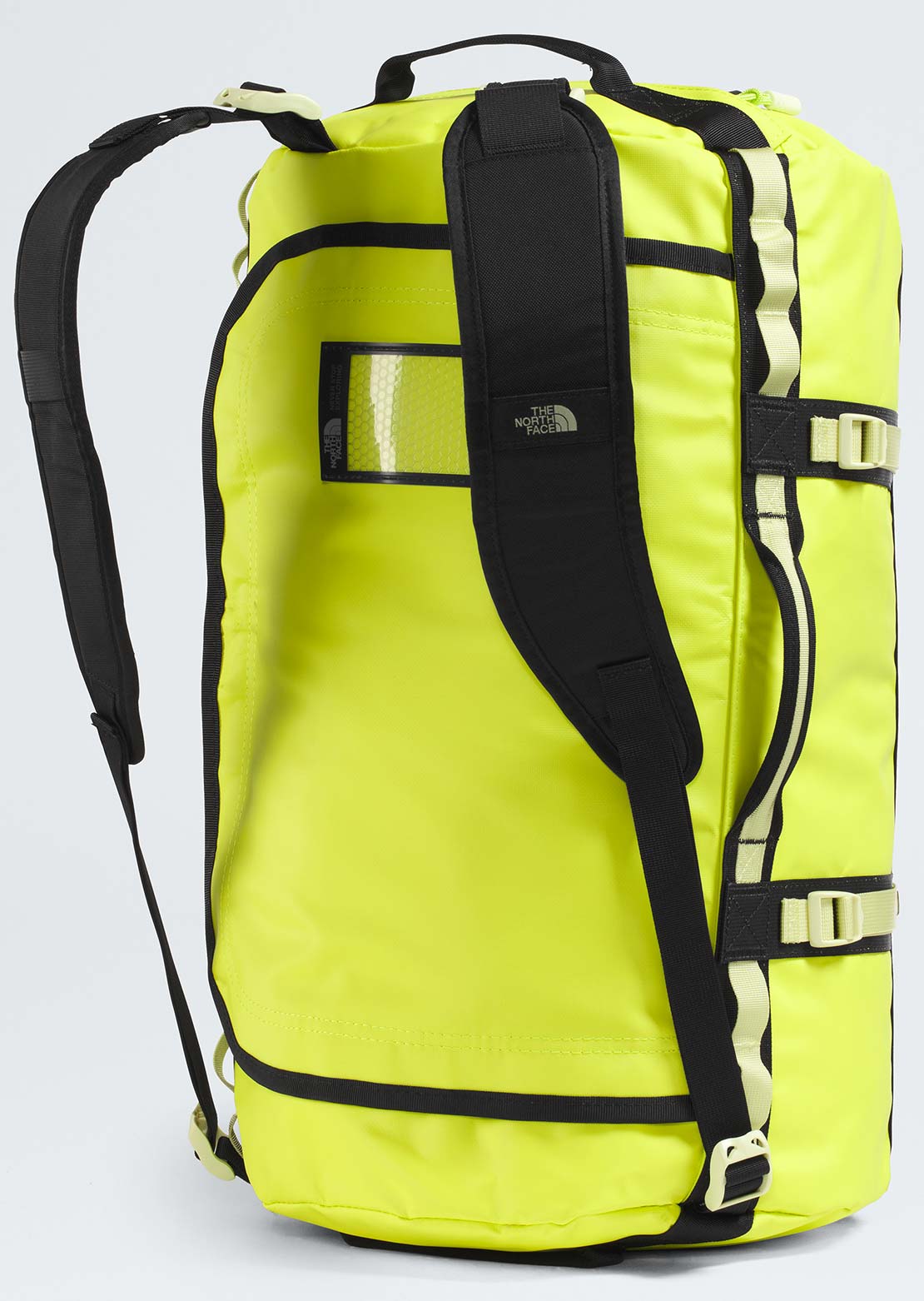 The North Face Unisex Base Camp S Duffel Bag Fizz Lime/Lemon Mist/TNF Black