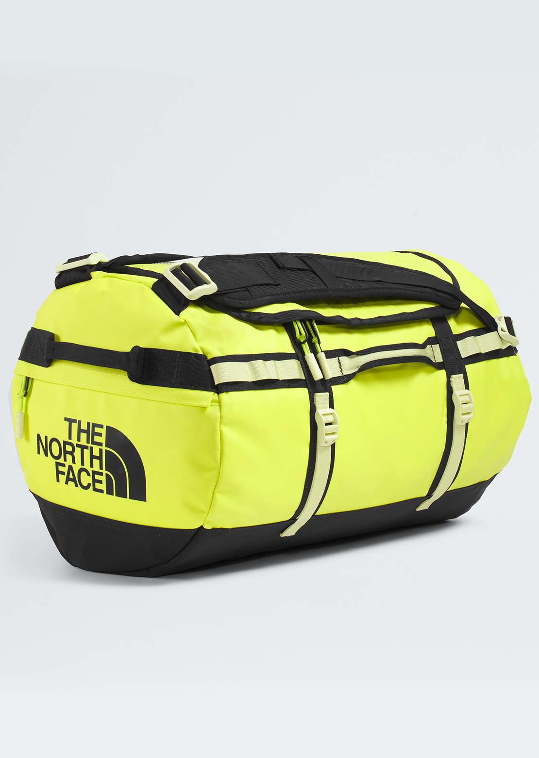 The North Face Unisex Base Camp S Duffel Bag Fizz Lime/Lemon Mist/TNF Black
