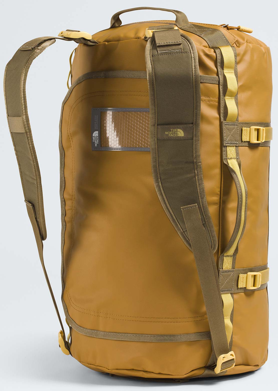 The North Face Unisex Base Camp S Duffel Bag Golden/Tan Honey/Cedar/Honeyed Sand