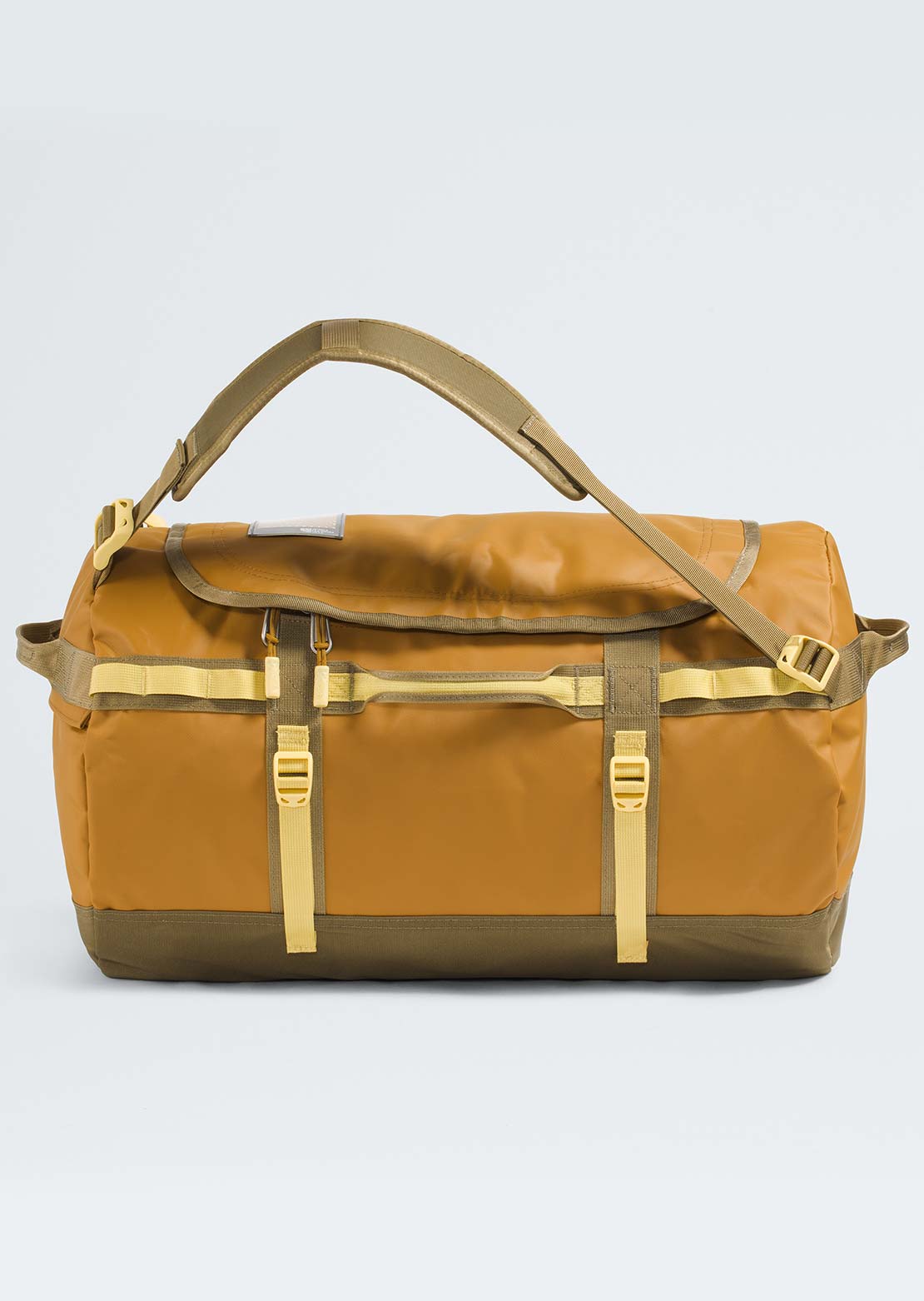 The North Face Unisex Base Camp S Duffel Bag Golden/Tan Honey/Cedar/Honeyed Sand