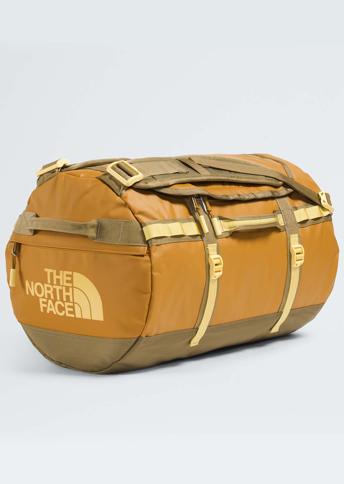 The North Face Unisex Base Camp S Duffel Bag Golden/Tan Honey/Cedar/Honeyed Sand