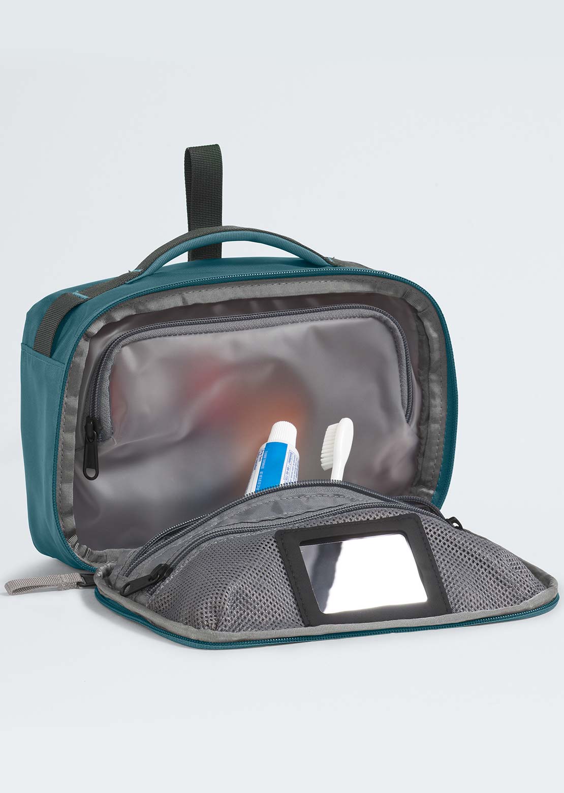 The North Face Unisex Base Camp Voyager Toiletry Kit Space/Anthracite Grey