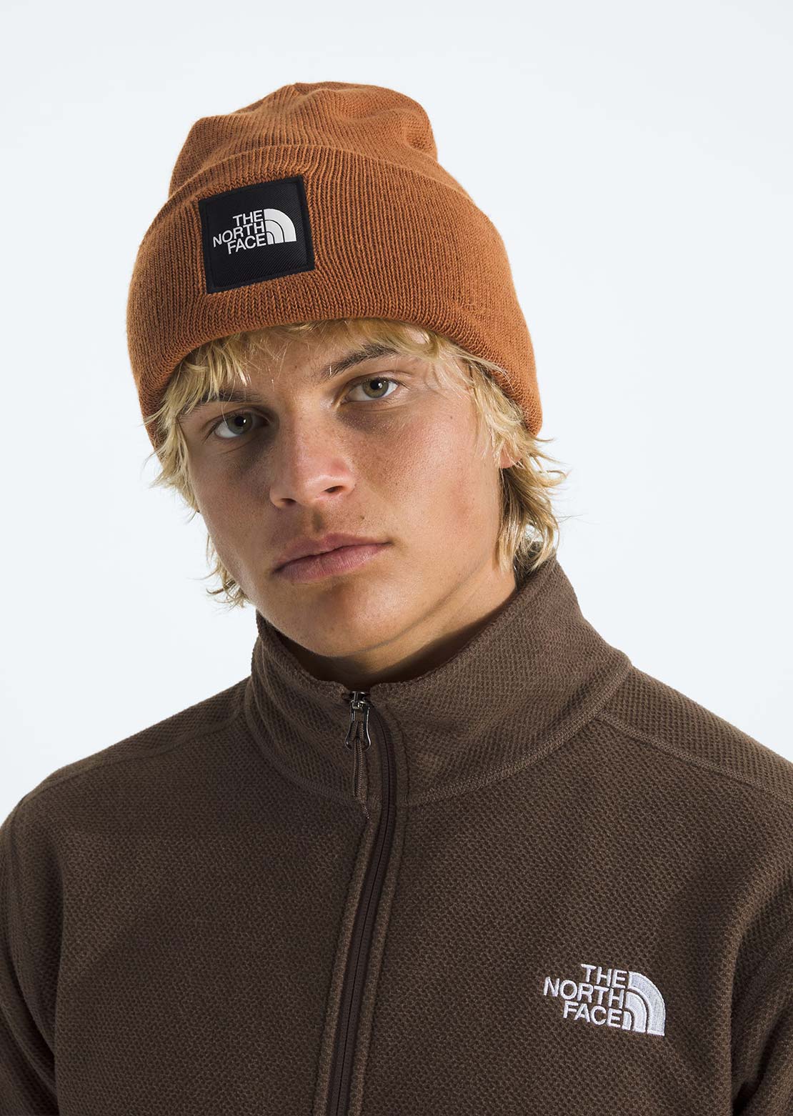 The North Face Unisex Big Box Beanie Burnt Umber